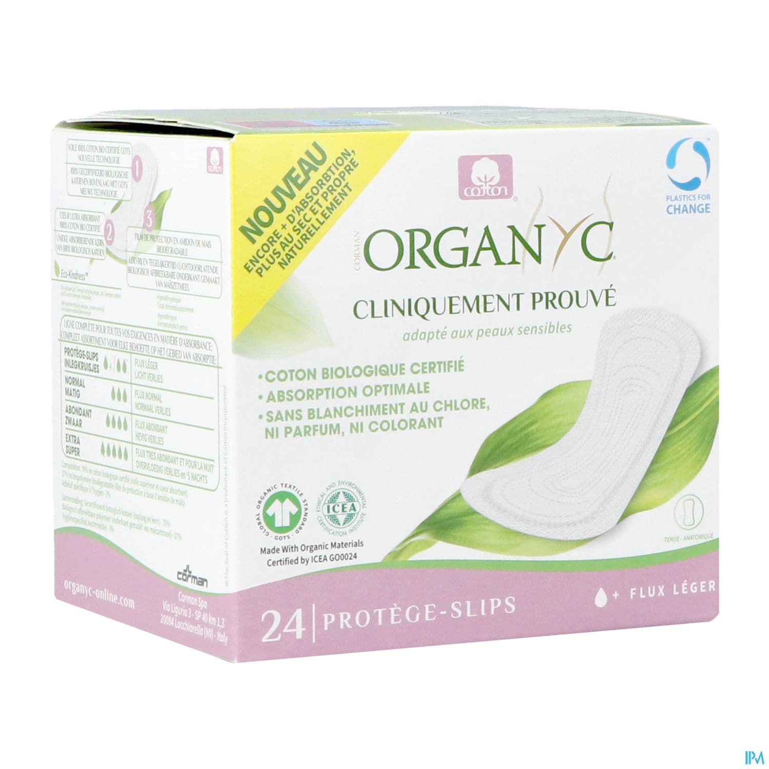 ORGANYC PROTEGE SLIP INDIV 24