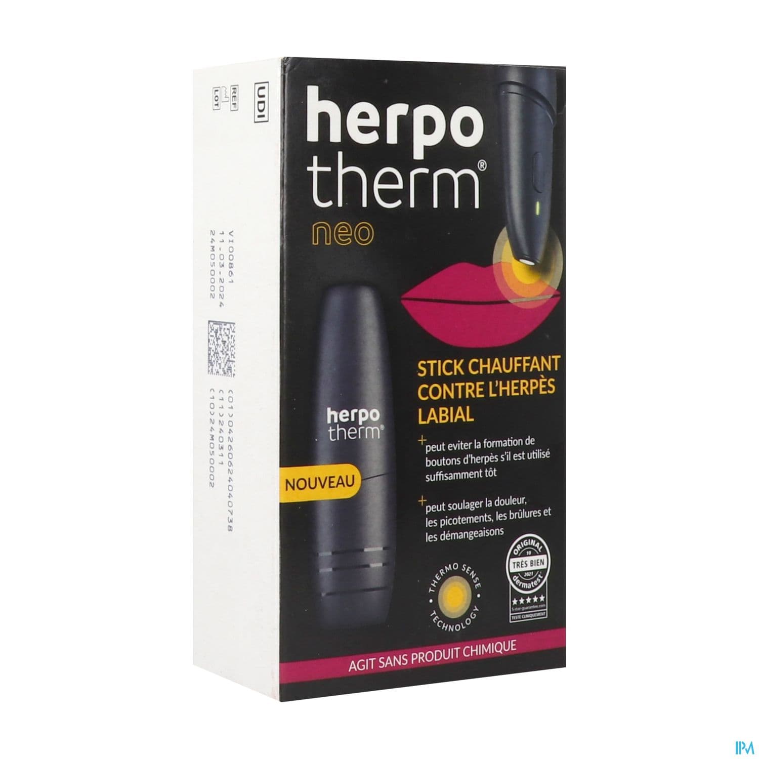 Arkopharma Arko Essentiel Herpotherm Stylo Chauffant Soin Herpes Labial Boutons De Fievre