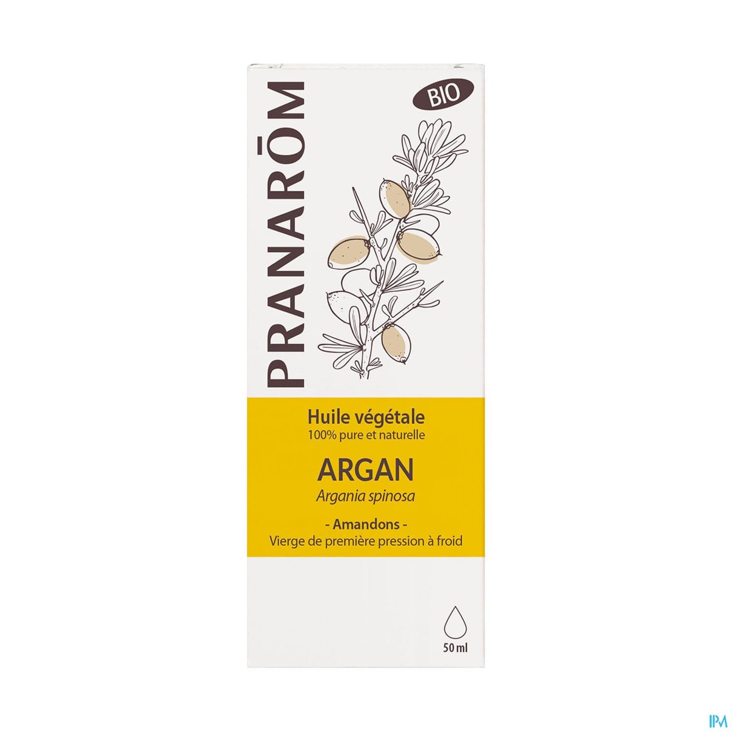 Pranarom Huile Vegetale Bio Argan 50ml