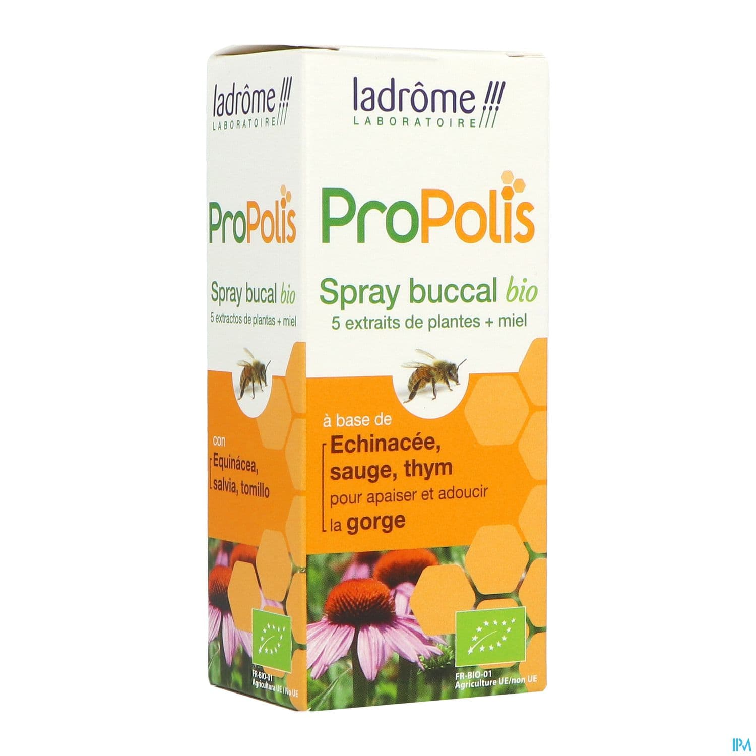 Ladrome Propolis Spray Buccal Bio 30ml