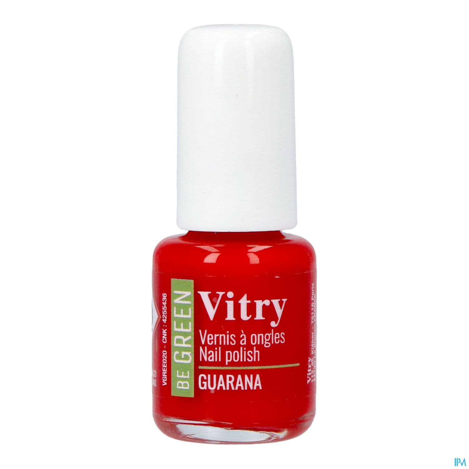 Vitry Be Green Vernis Ongles Guarana 6ml