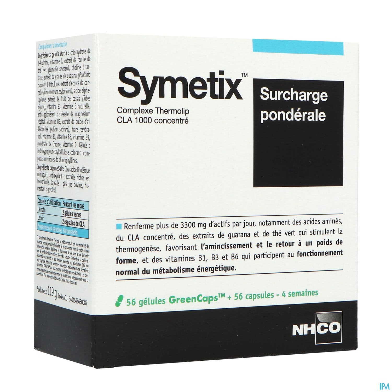 NHCO SYMETIX GELUL 56+CAPS 56