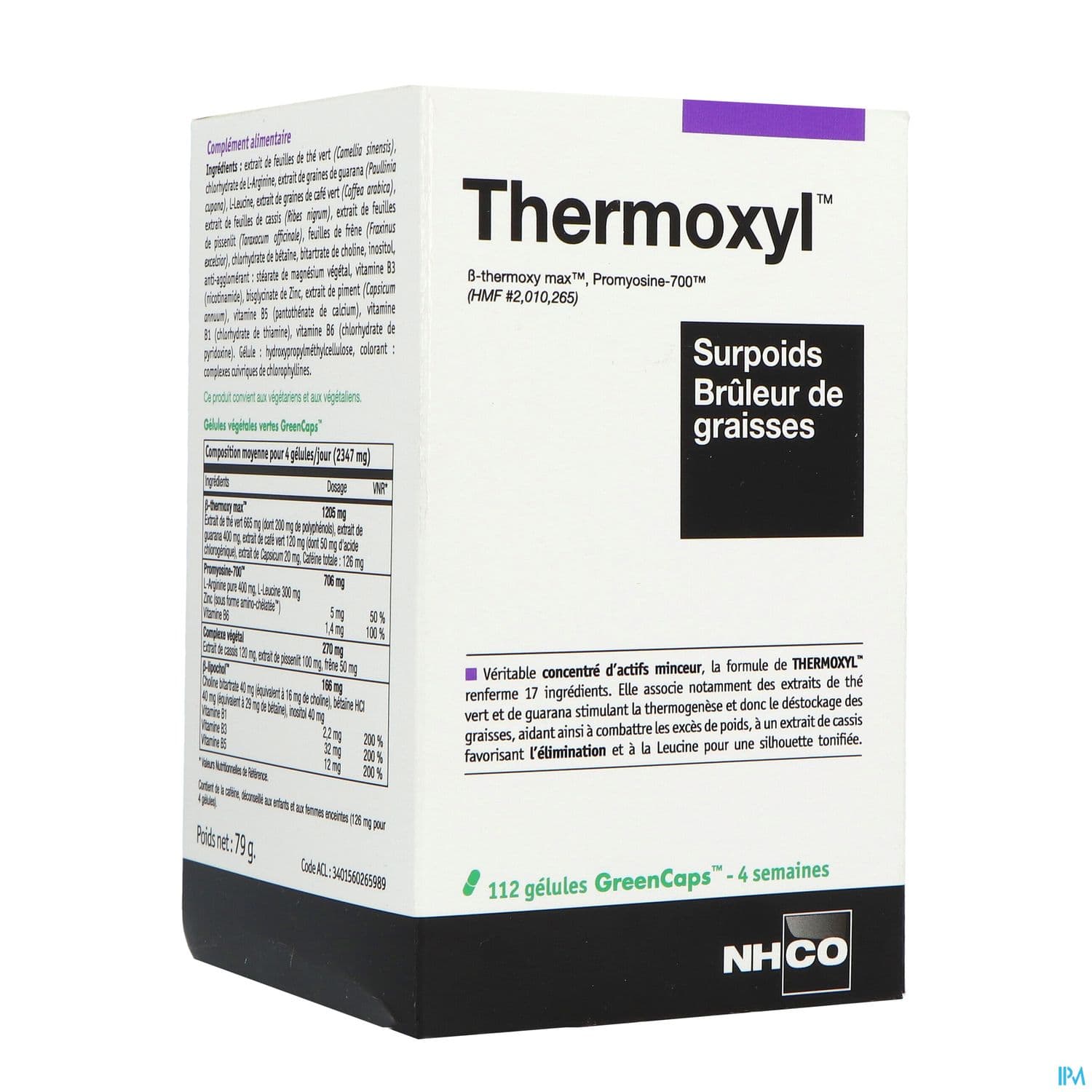 NHCO THERMOXYL BRULEUR GELUL112