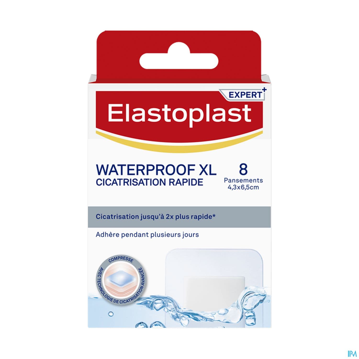 Elastoplast Waterproof Pansement Cicatrisant Xl 8