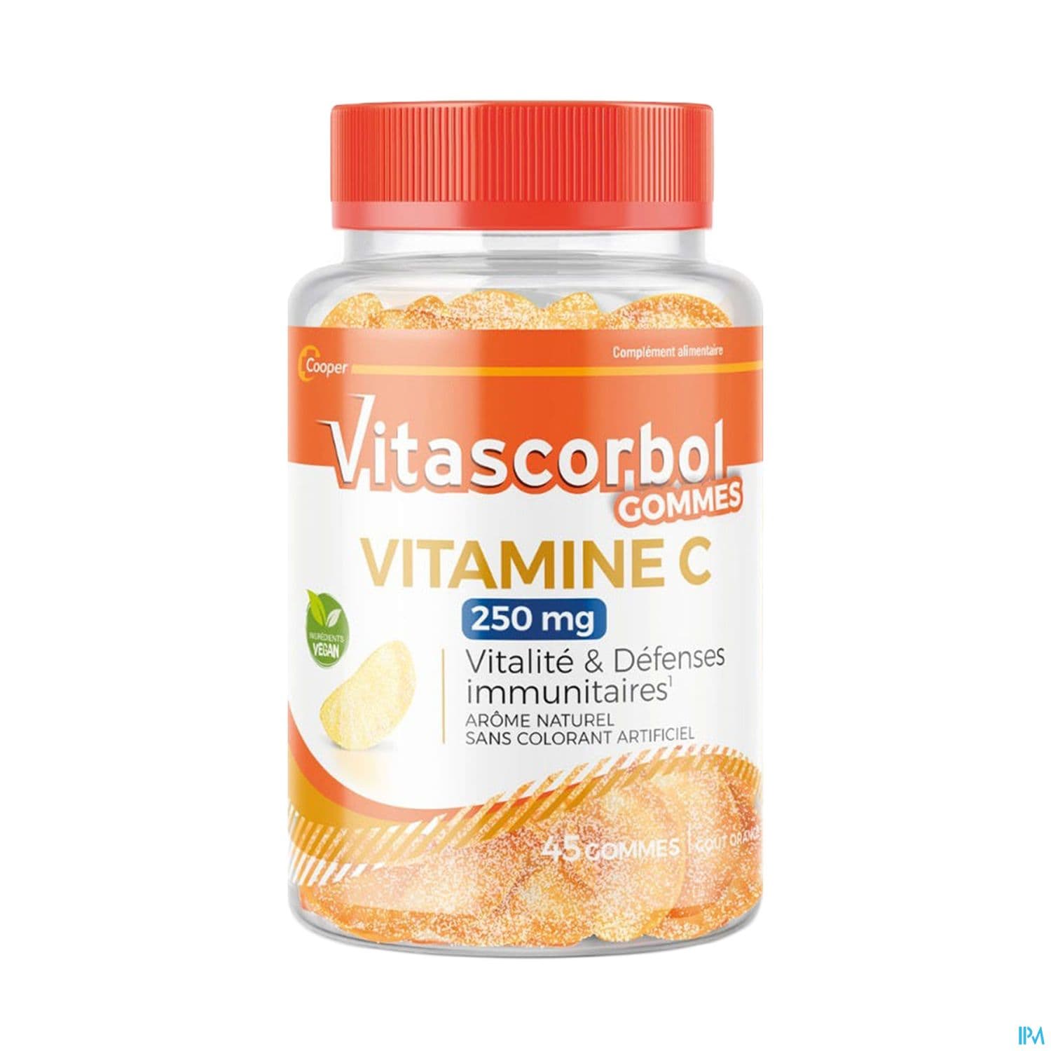 Vitascorbol gommes Vitamine C 250mg X45