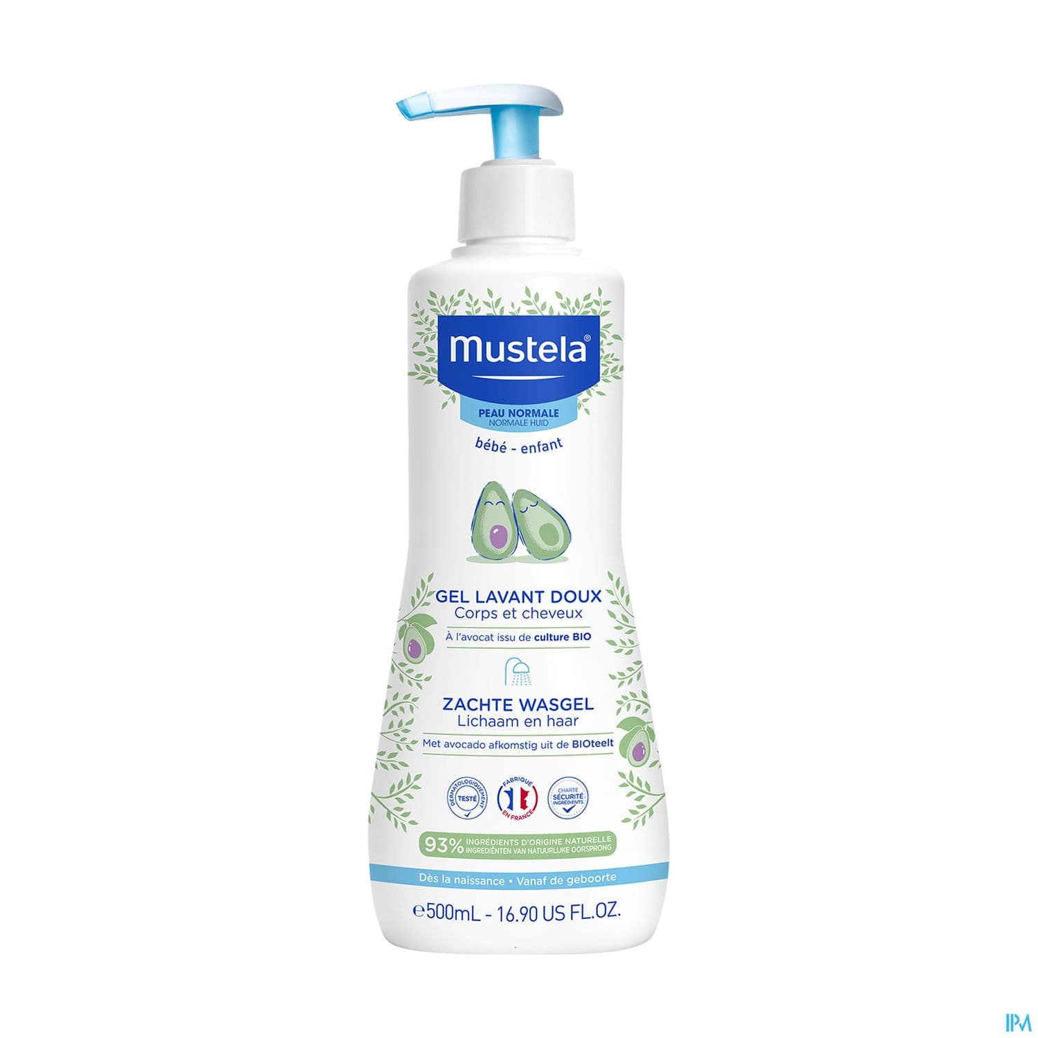 MUSTELA BB GEL LAV DOUX PN 500ML