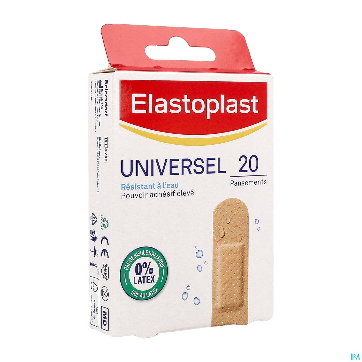 Elastoplast Universel Pansement Plastique 20