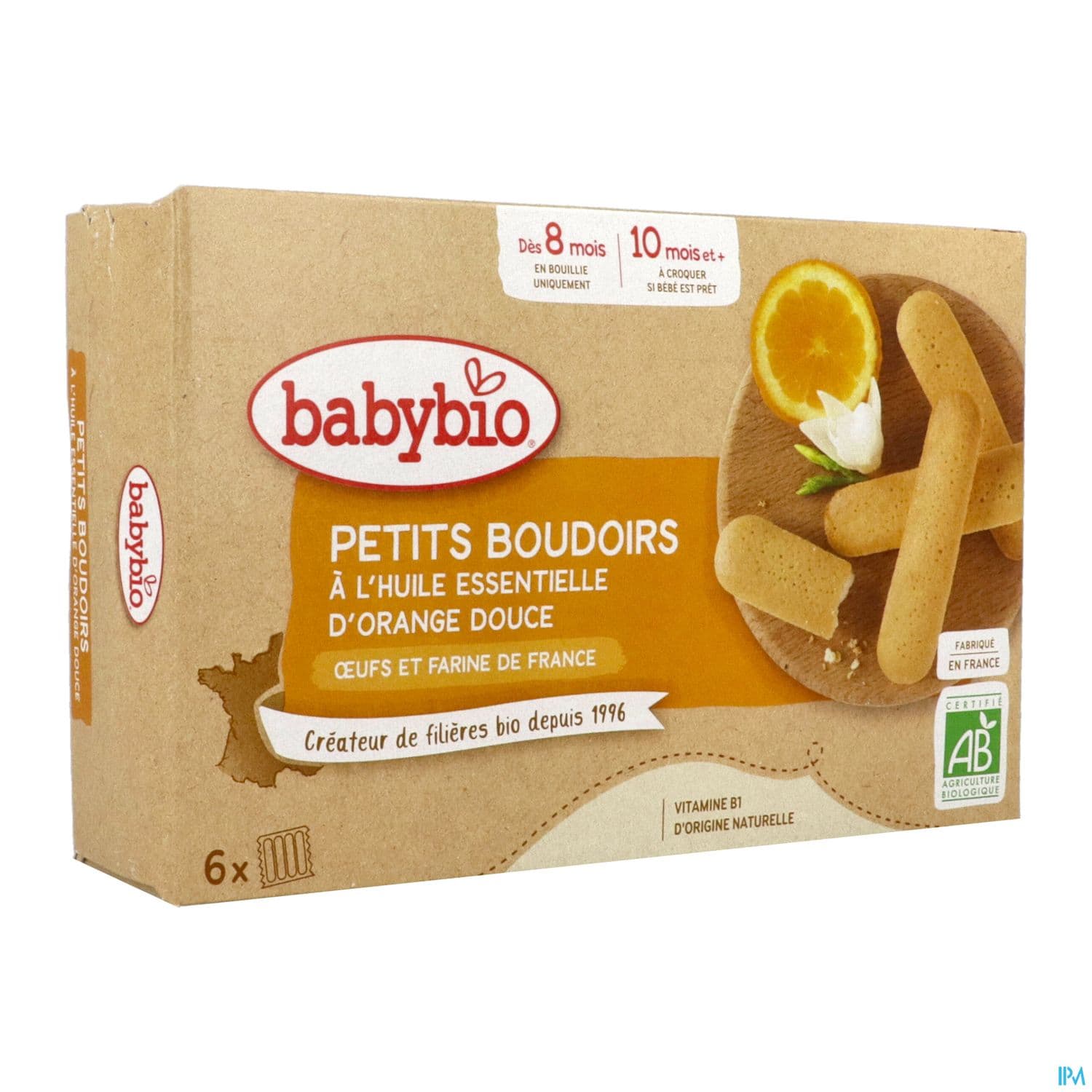 BABYBIO BISCUITS BEBE BIO 120G