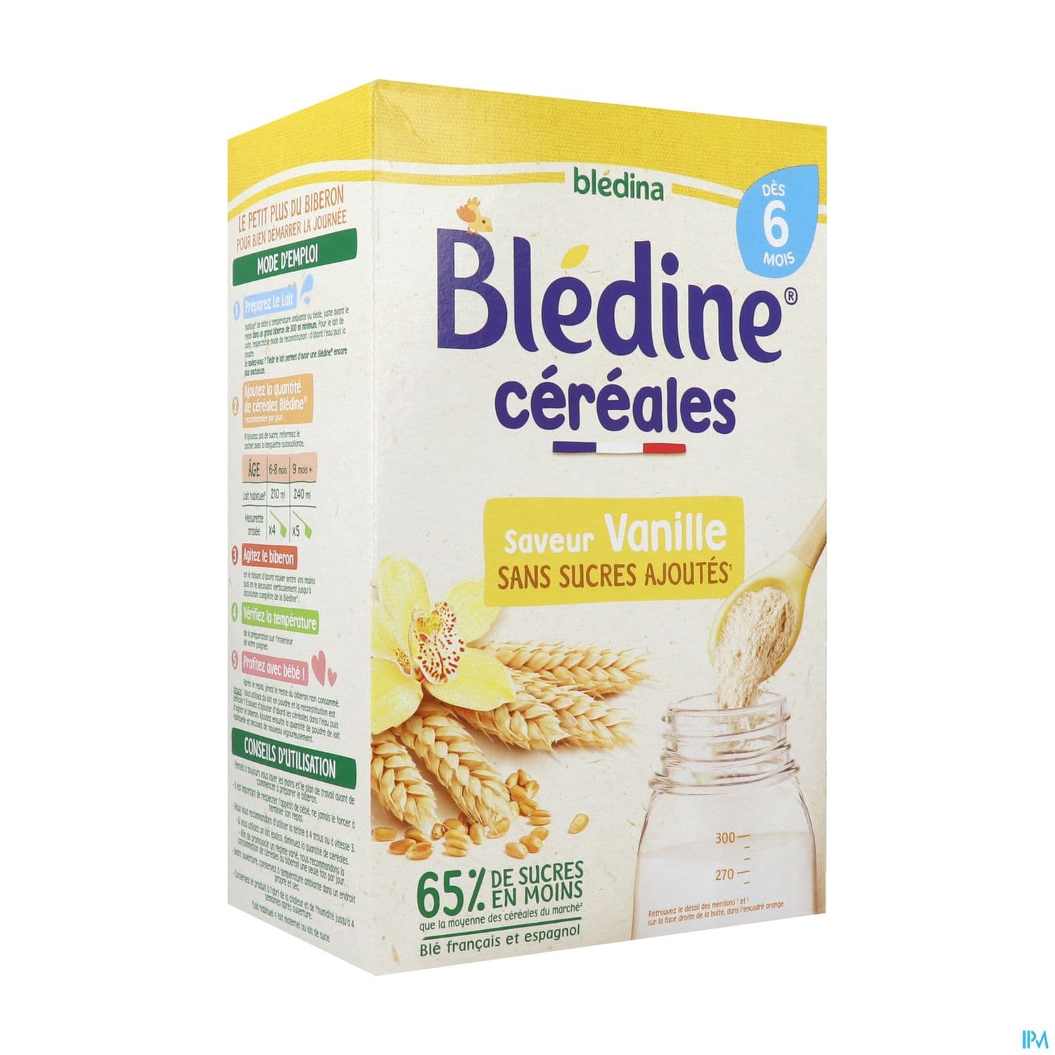 Bledine Cereales Vanille 400g
