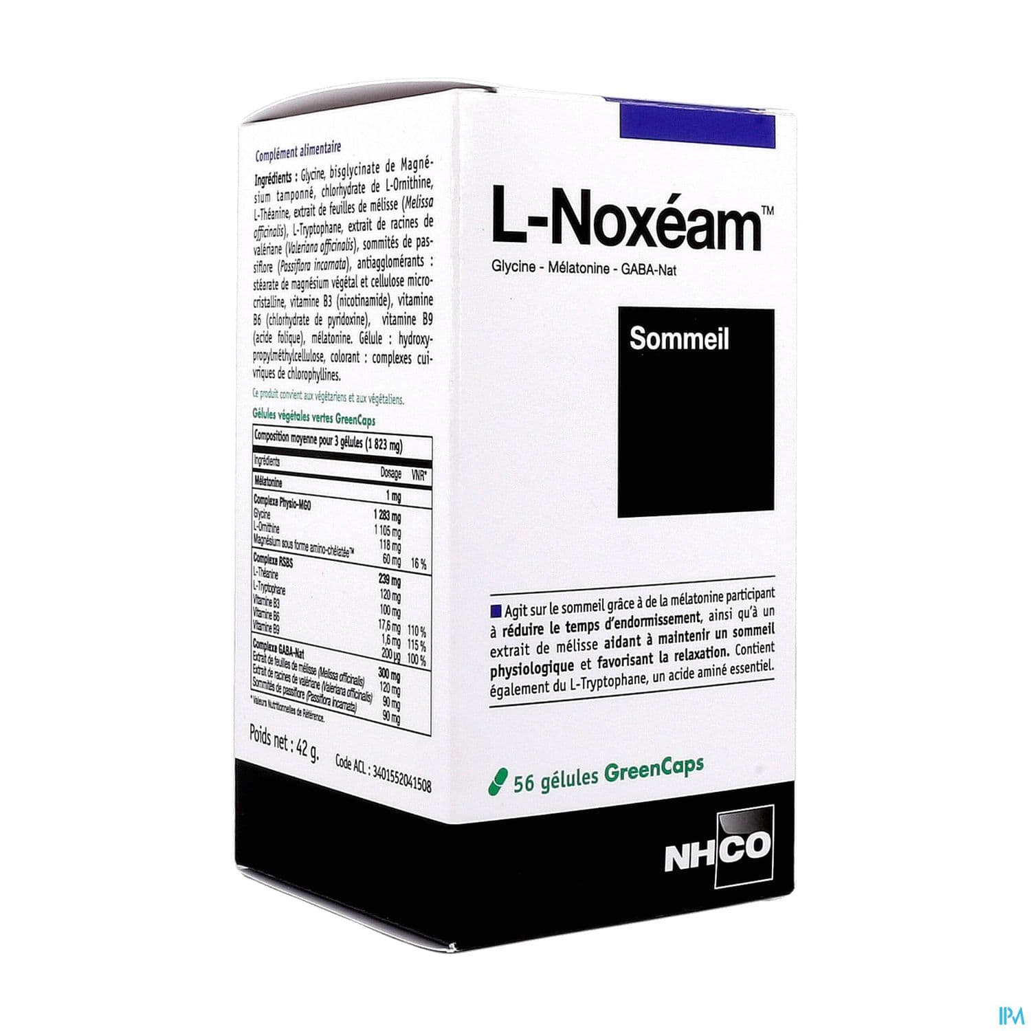 Nhco l-noxeam Sommeil Gelule 56 — Pharmacie Precheurs