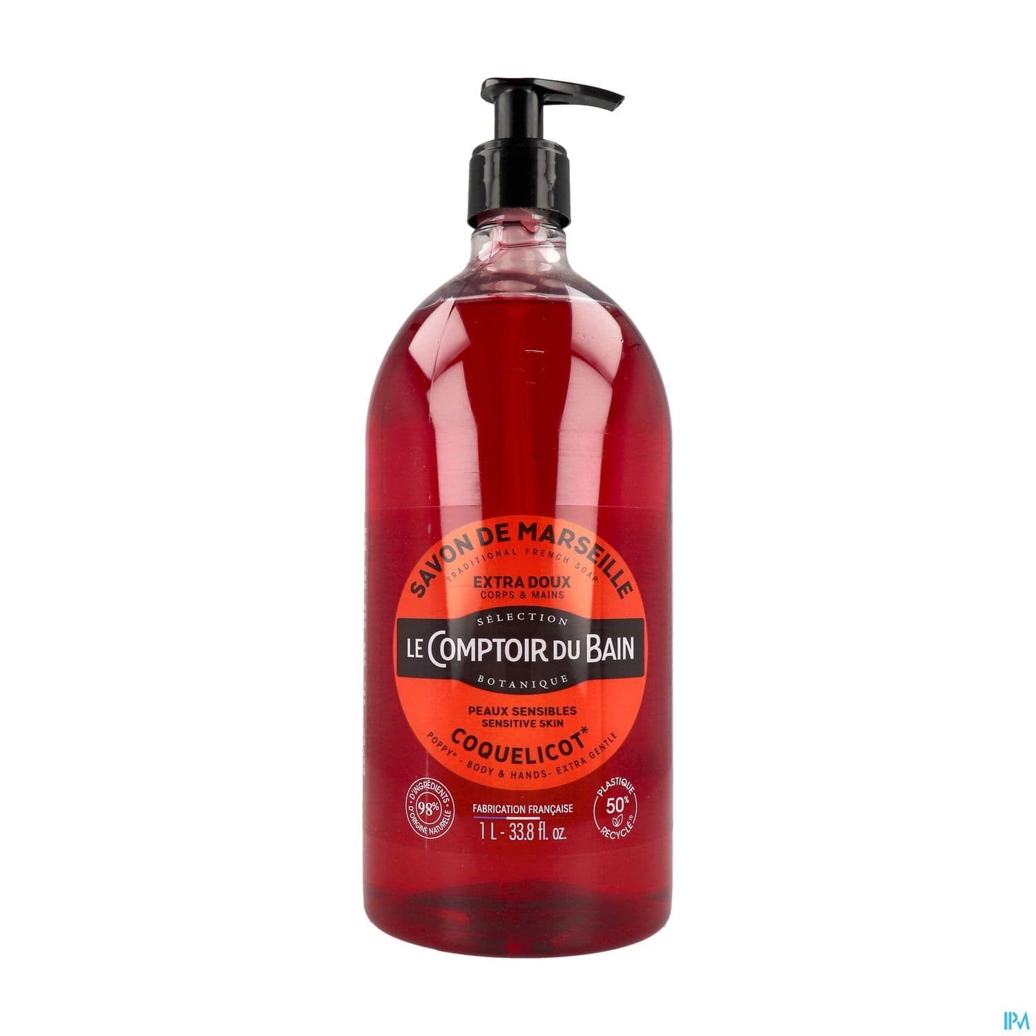 COMP BAIN SAV LIQ COQUELICOT 1L — Pharmacie Lamarck