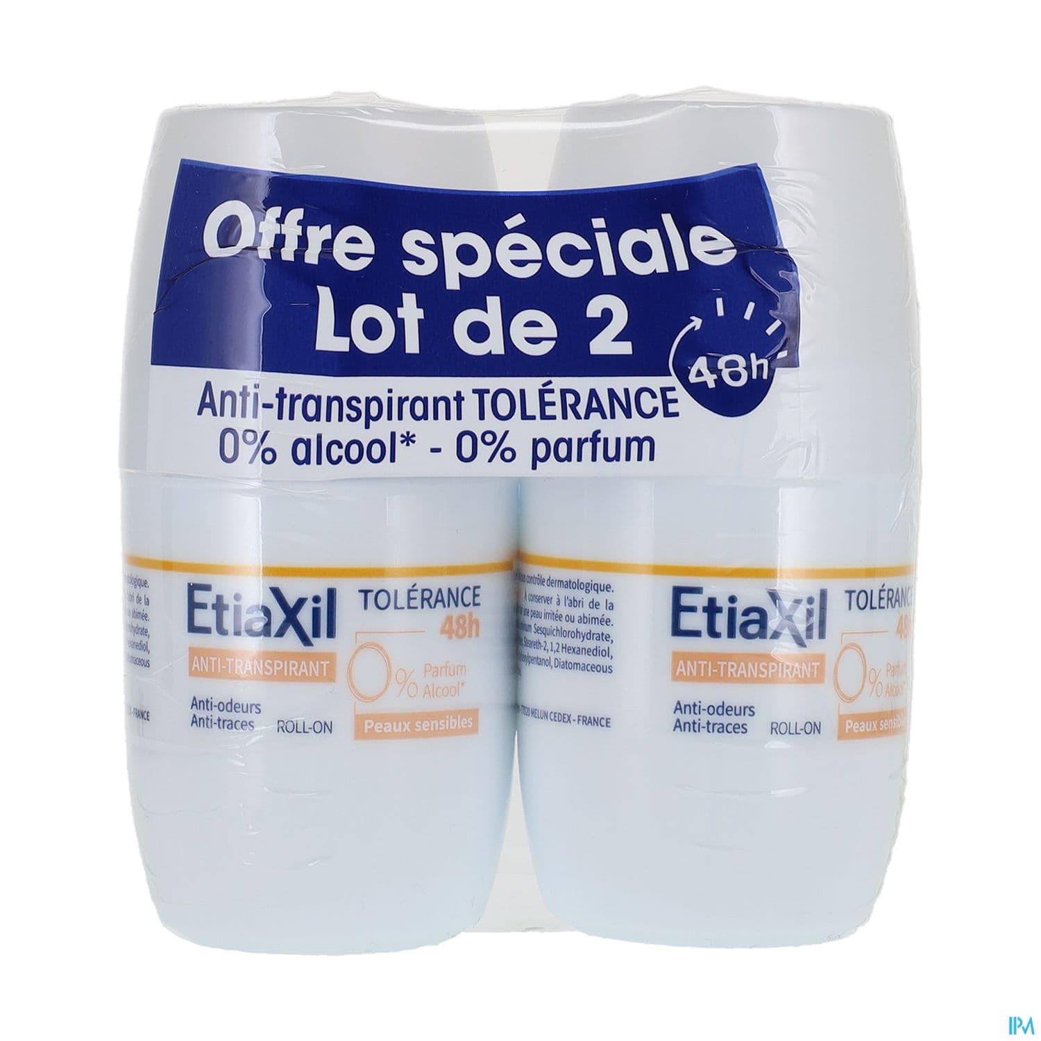 ETIAXIL DEO TOLERANCE 48H ROL50ML2 — Pharmacie Pharmavance Sacre Coeur