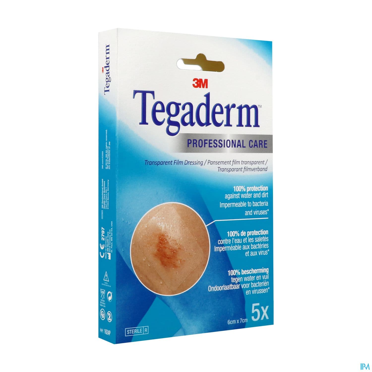 TEGADERM PANS ADH STER 6X7CM 5 — Pharmacie Riviera