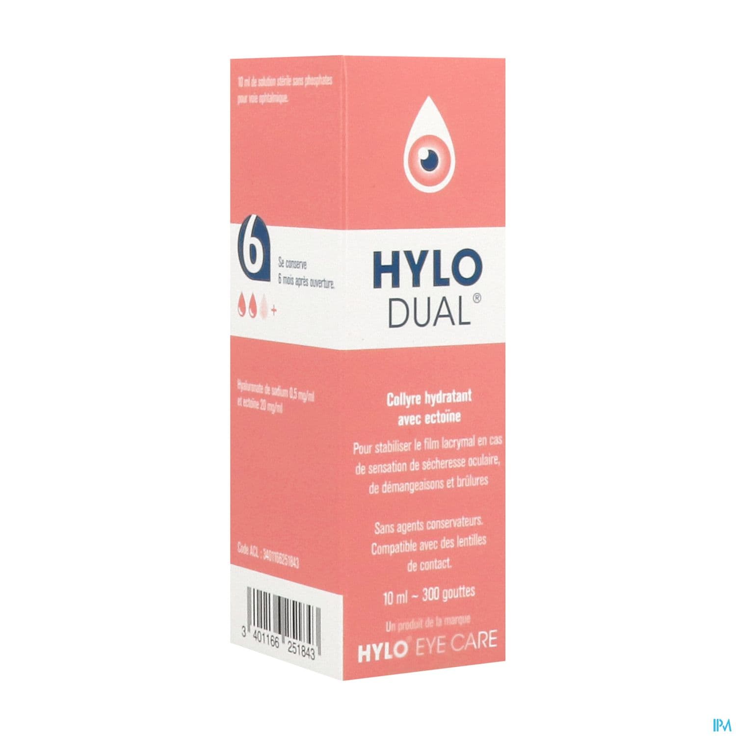 HYLO DUAL COLLYRE 10ML — Grande Pharmacie Libourne