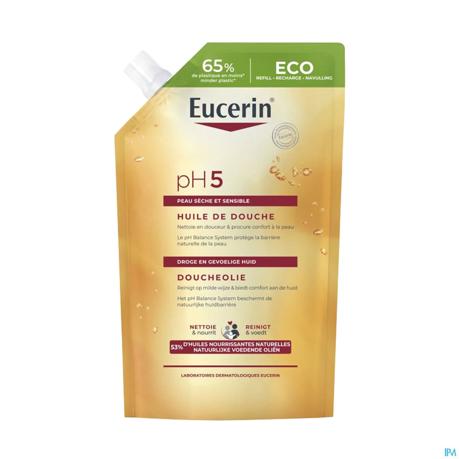 Eucerin Ph5 Gel Huile Lavant Recharge 400ml