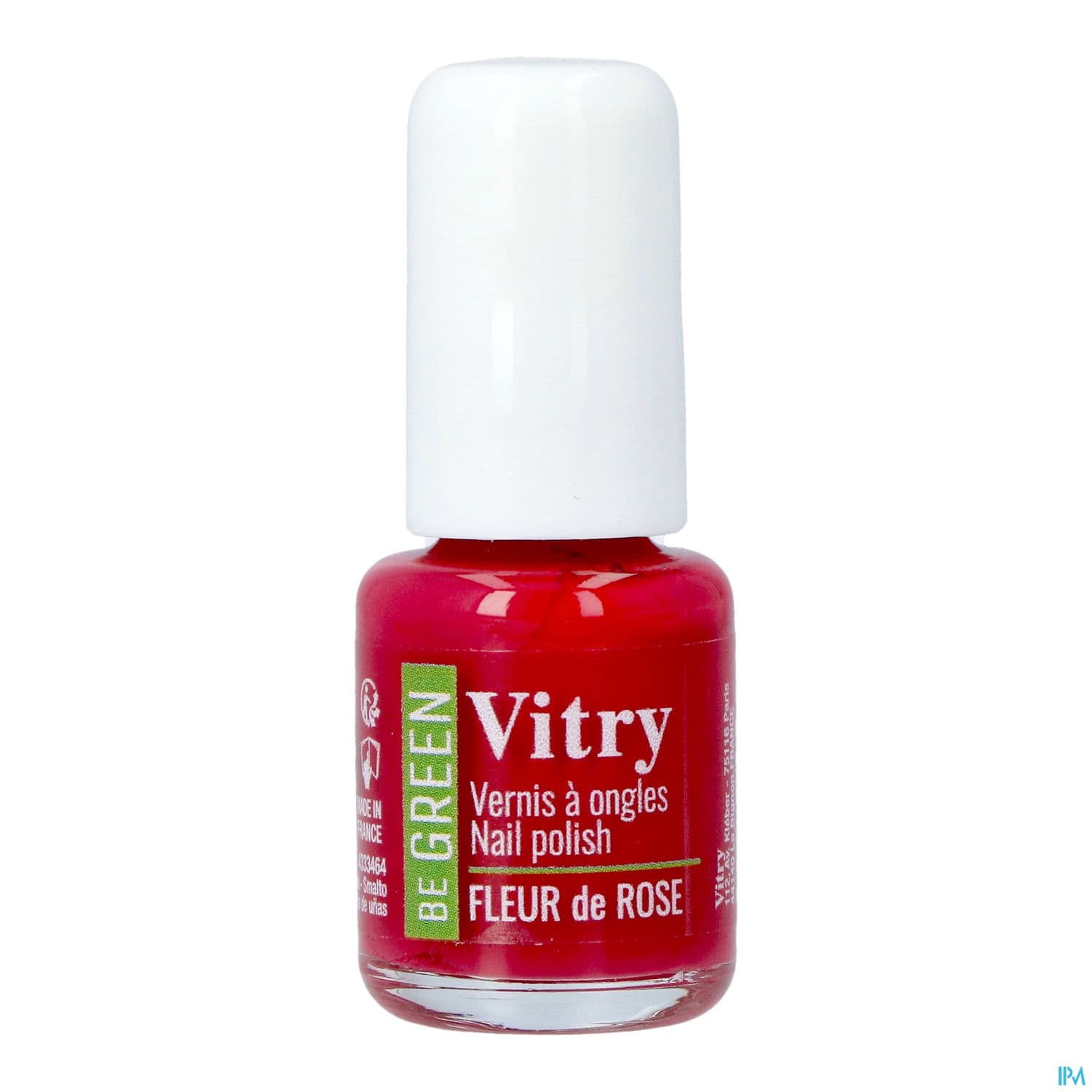 Vitry Be Green Vernis Ongles Fleur De Rose 6ml