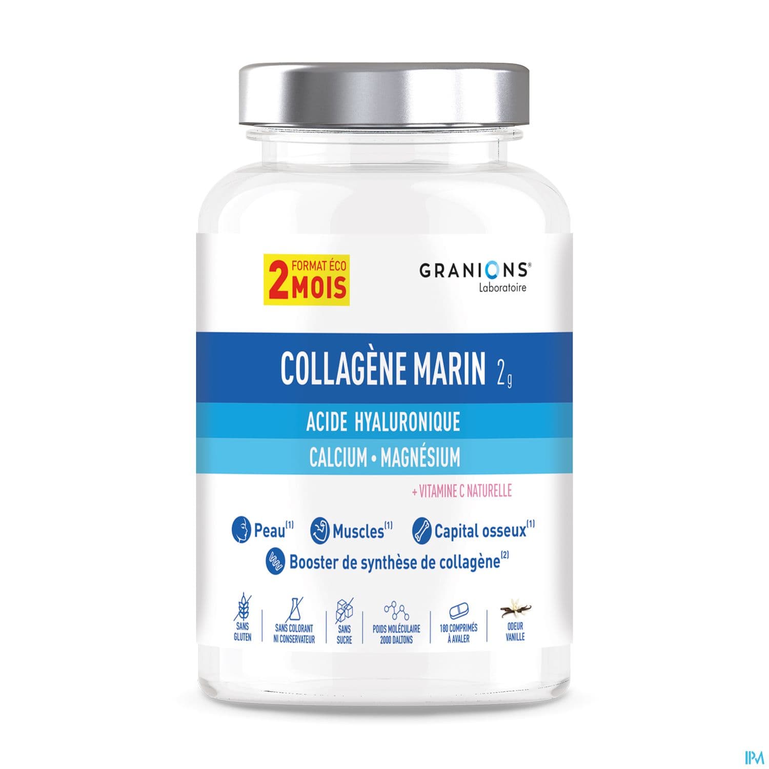 Granions Collagene Marin Comprime Vanille 180