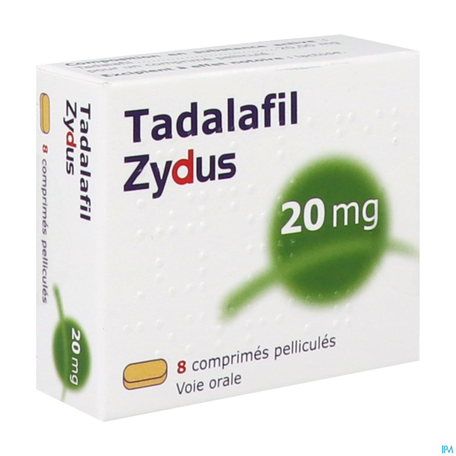 Tadalafil Zydus 20mg Comprime 8 — Pharmacie Centrale Boulogne by Nexum