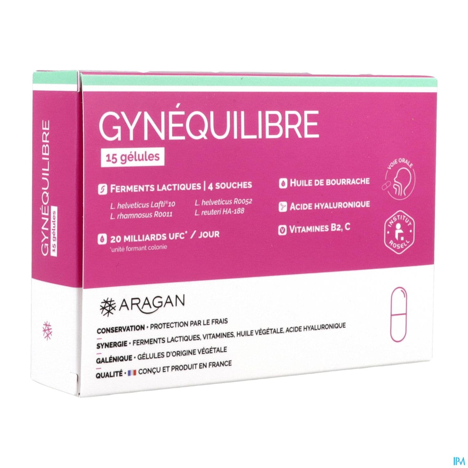 Aragan Gynequilibre Gelule 15