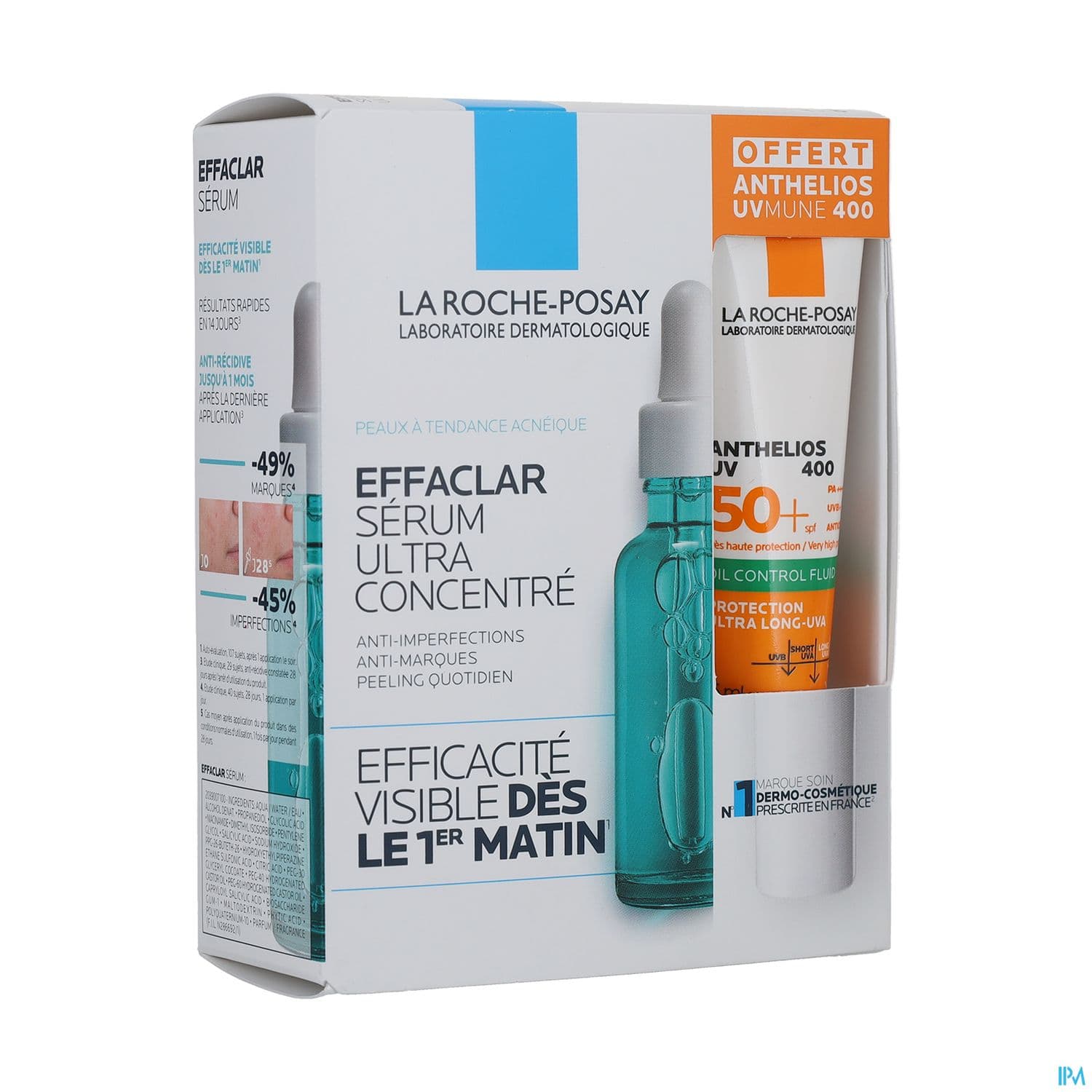 EFFACLAR COFF SERUM 30ML+ANTHELIOS