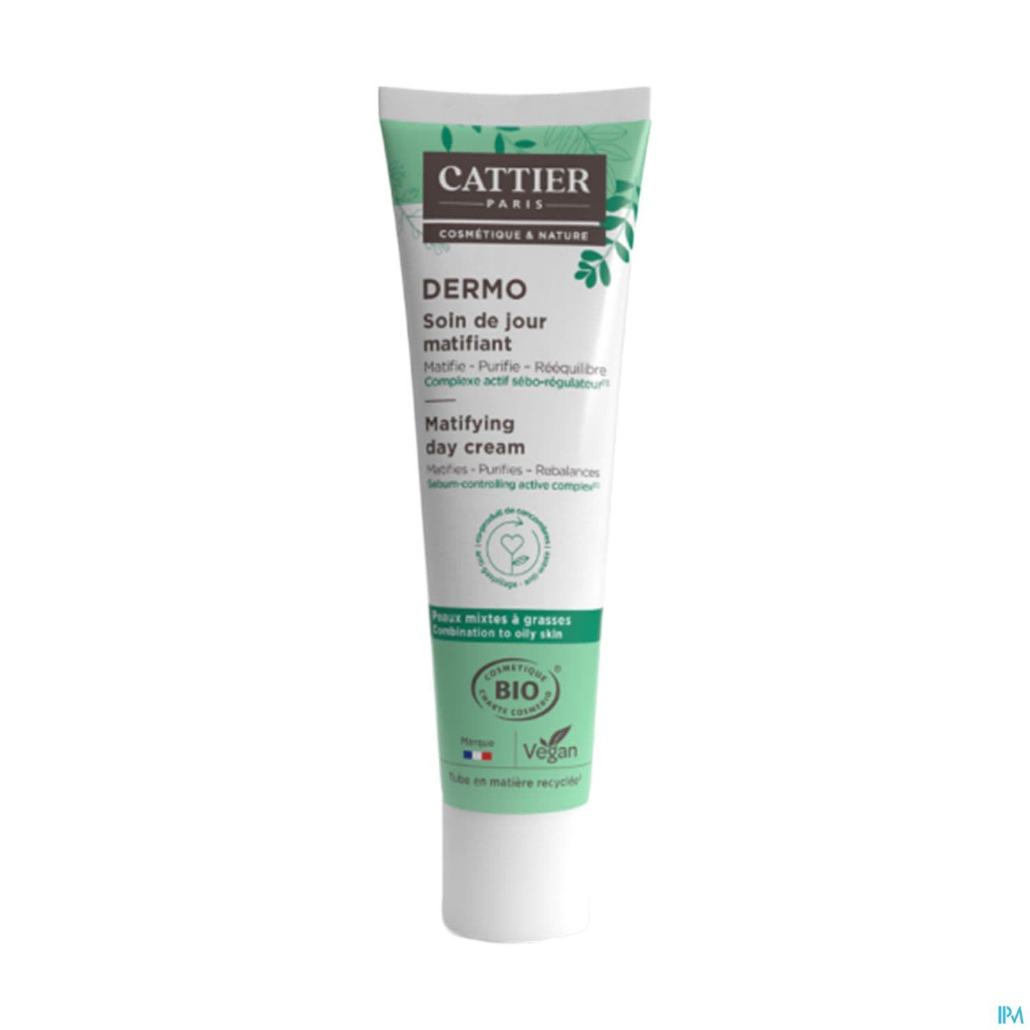 CATTIER SOIN JOUR MATIFIANT 40ML
