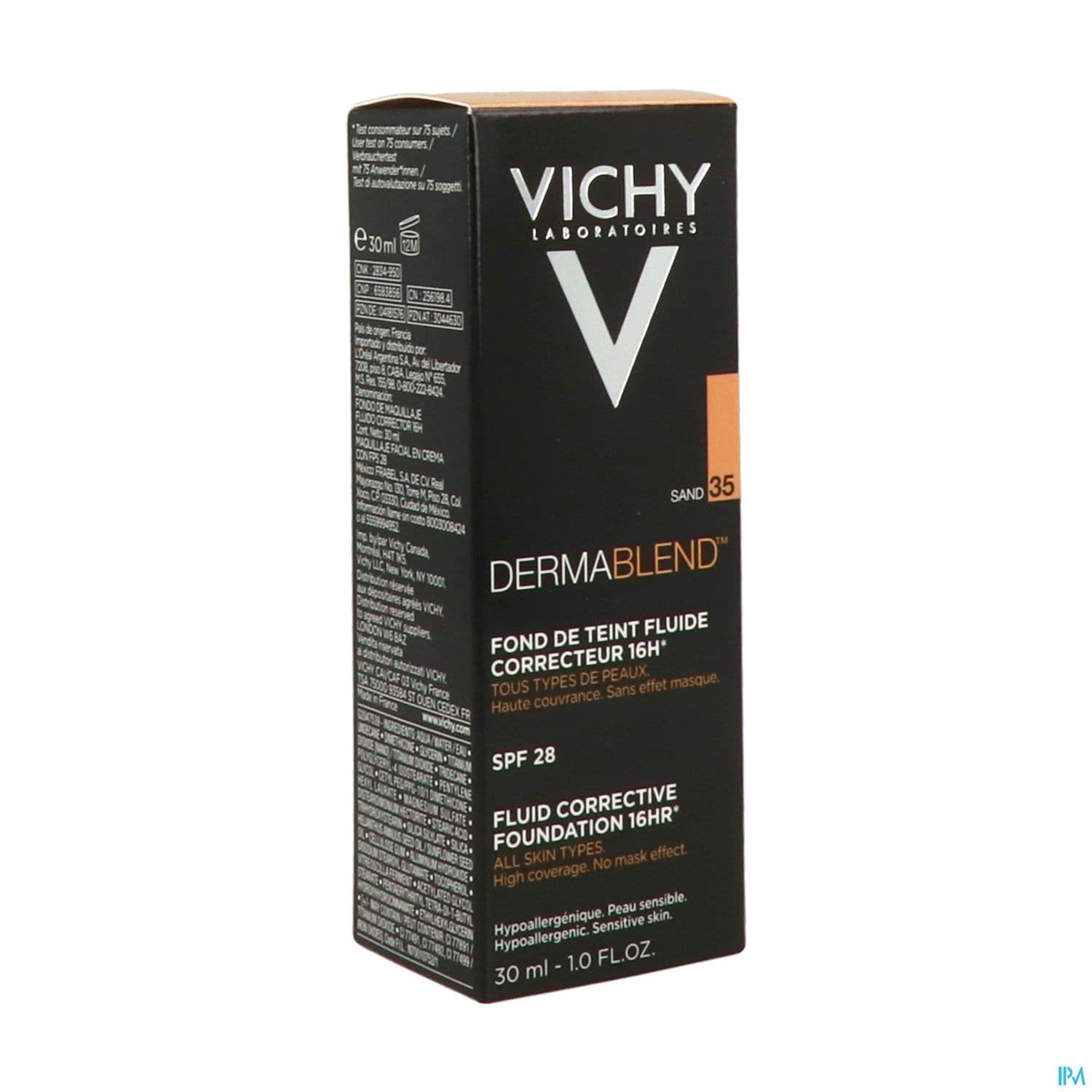 VICHY DERMABLEND FLUID 35 SAND30ML