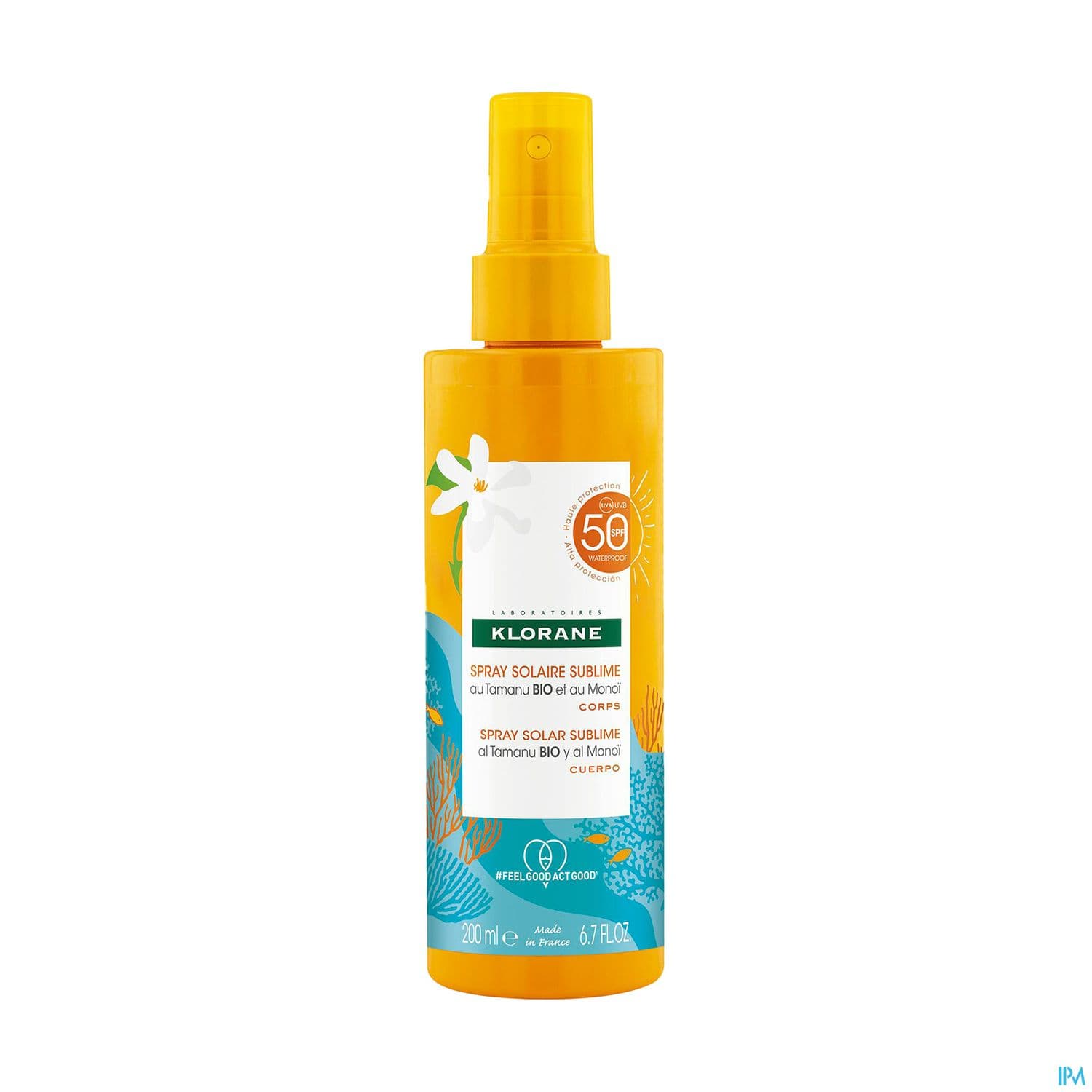 KLORANE-SOL SPRAY SPF50 200ML — Pharmacie Colonel Fabien