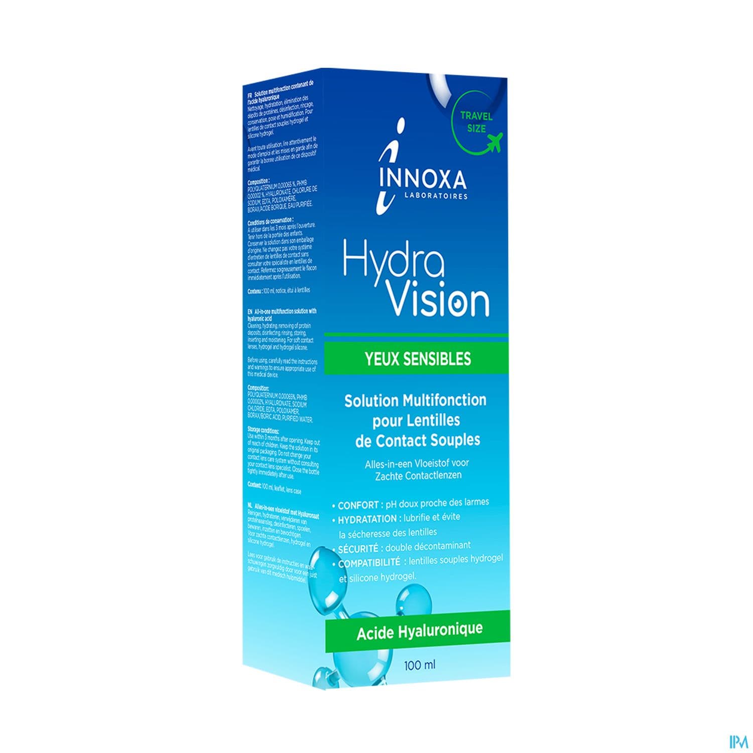 Innoxa Hydravision Solution Lentilles 100ml