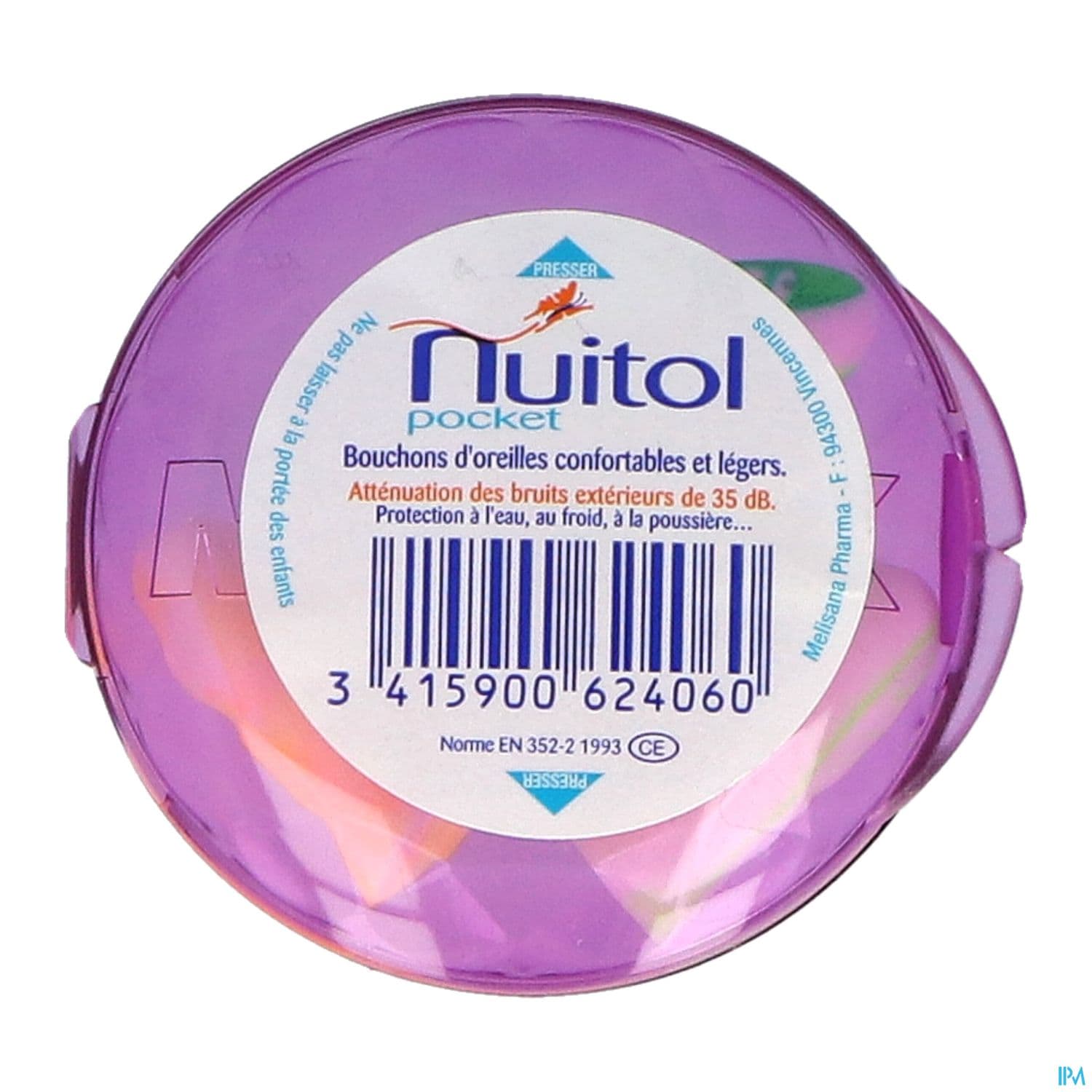 Nuitol Bouchon Oreille Pocket X4