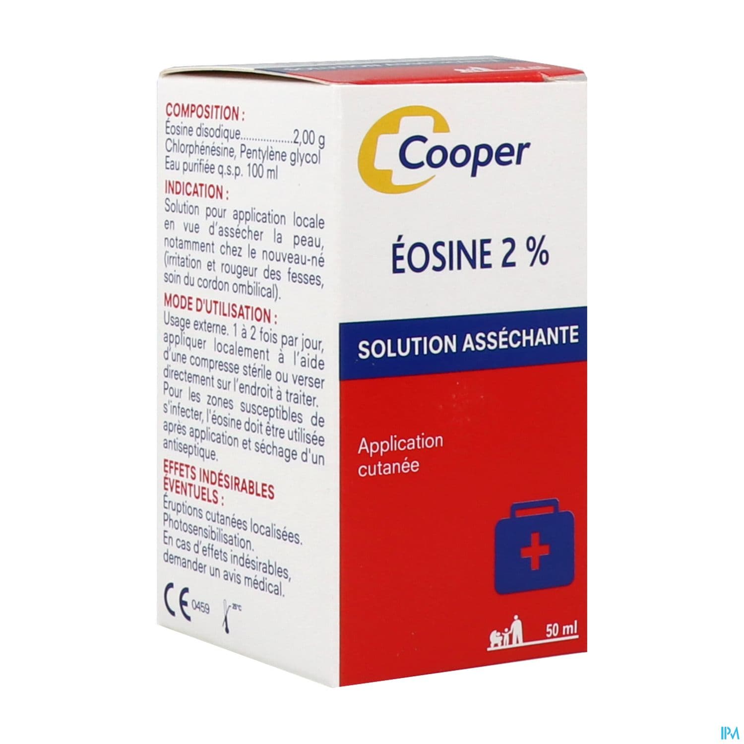 Cooper Eosine Solution Aqueuse 2% 50ml
