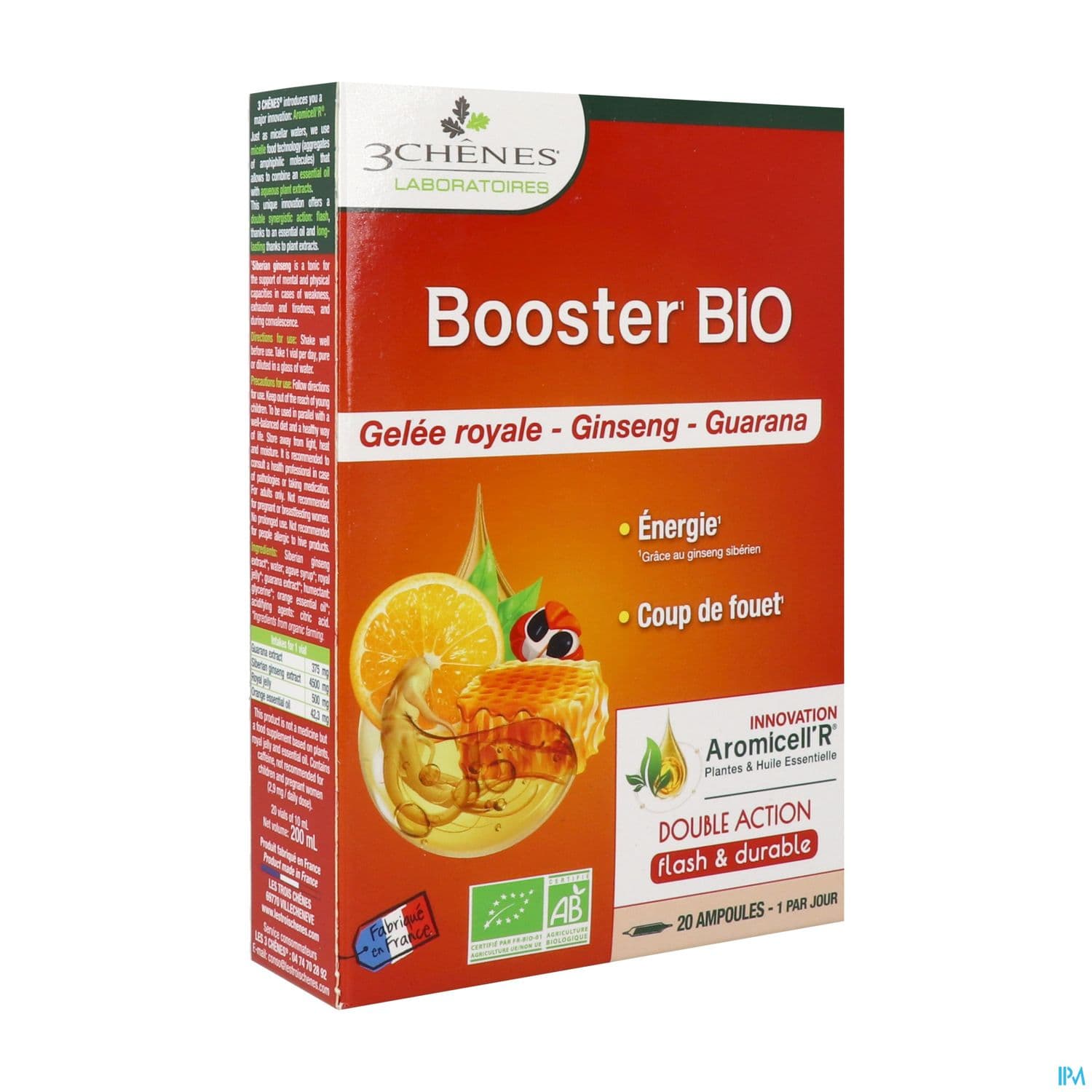 3 CHENES BIO BOOSTER AMP 20 — Pharmacie Du Vieil Abreuvoir