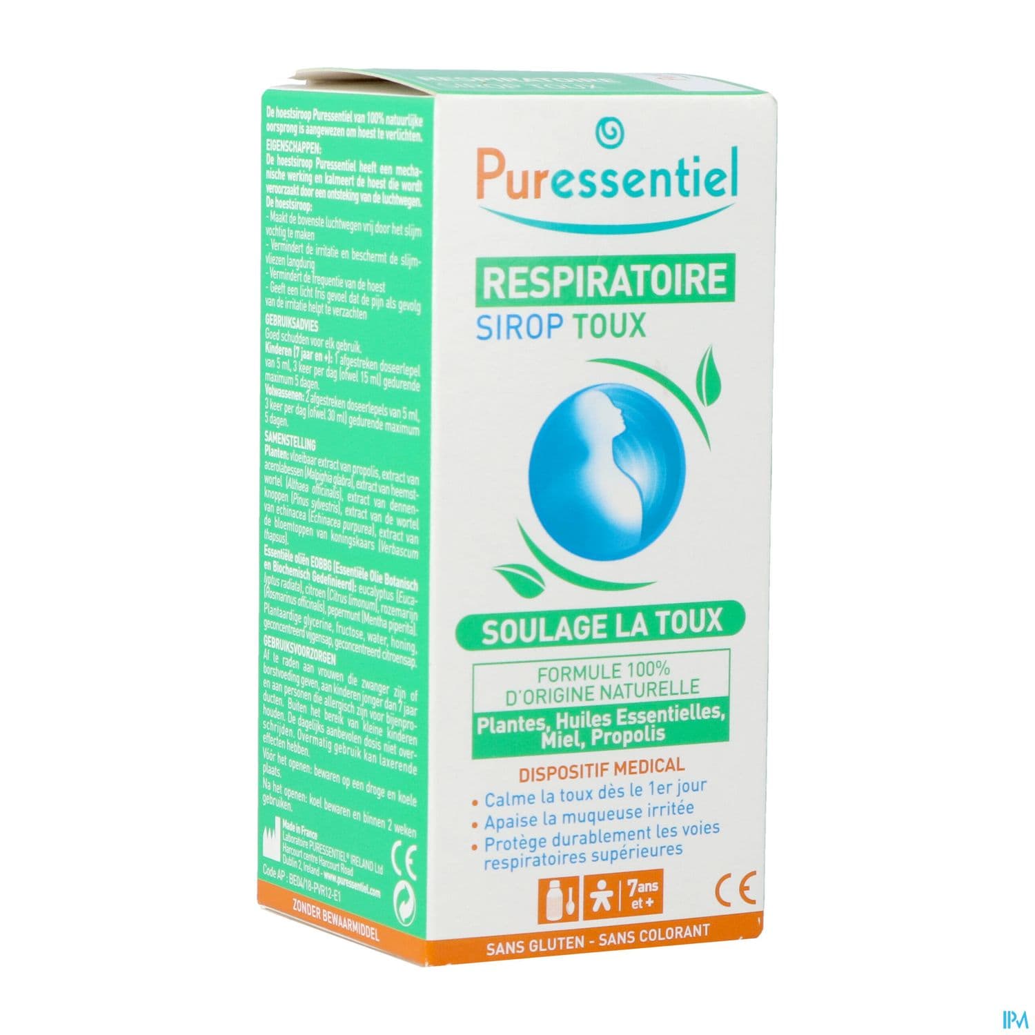 PURESSENTIEL RESP SIROP TOUX 125ML