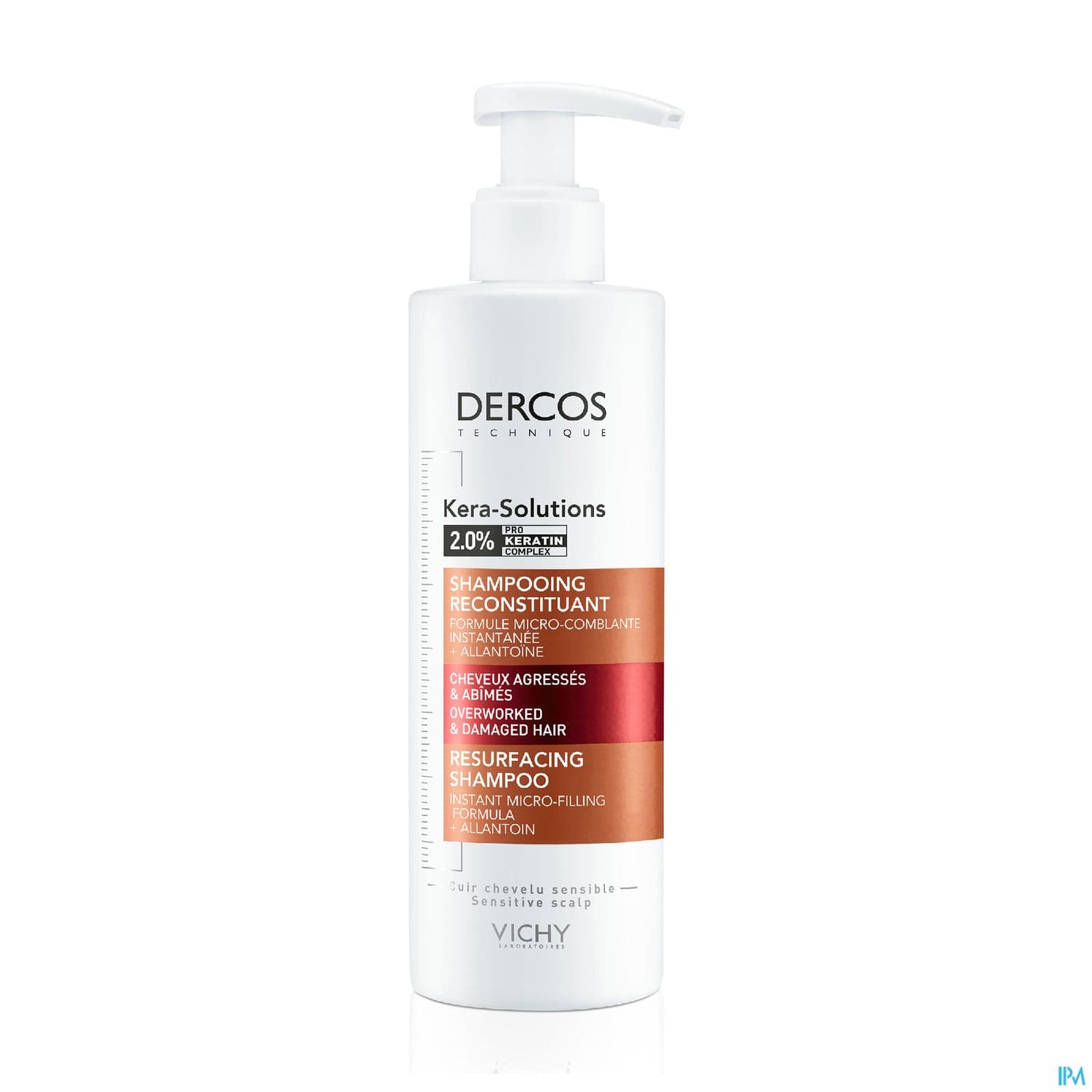 DERCOS KERA SOLUTION SH 250ML