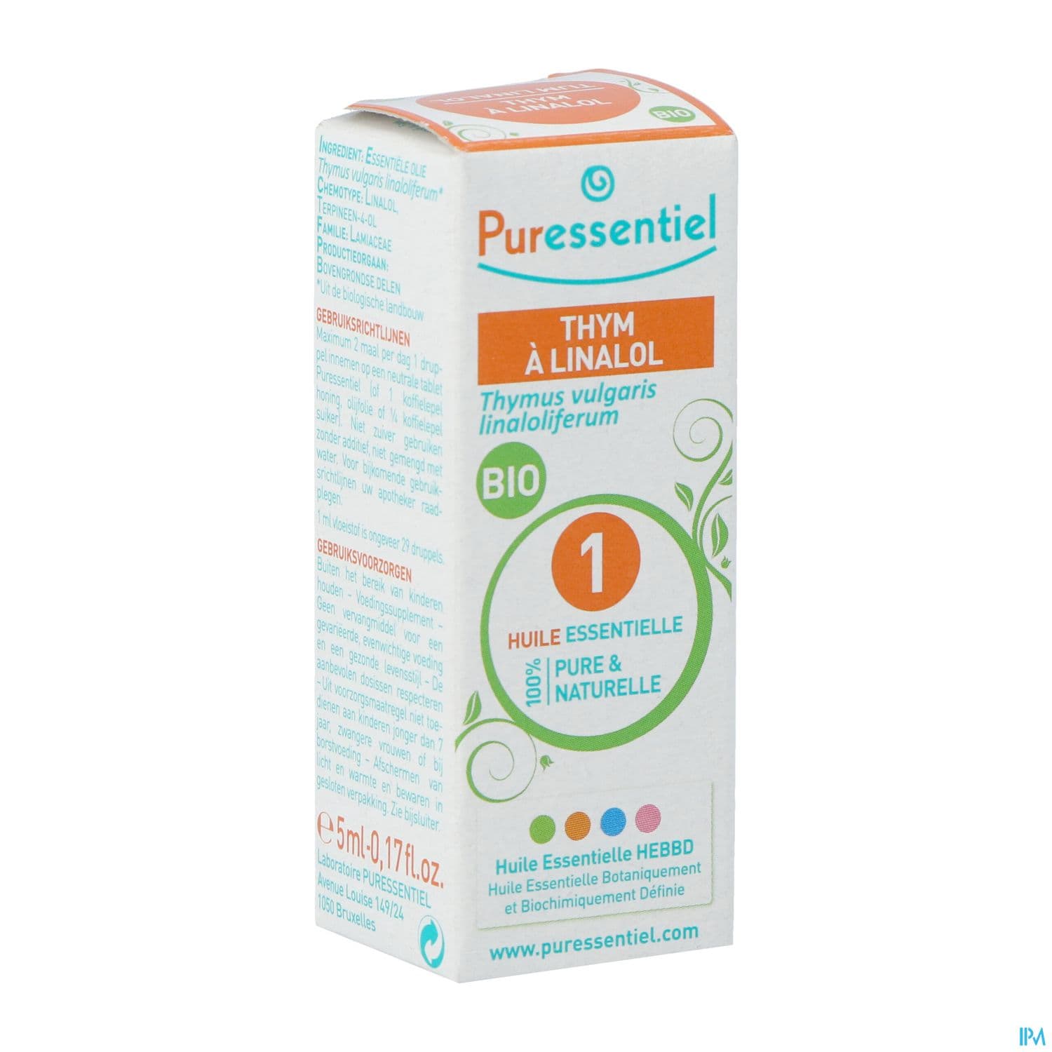 PURESSENTIEL HE BIO THYM LIN5ML