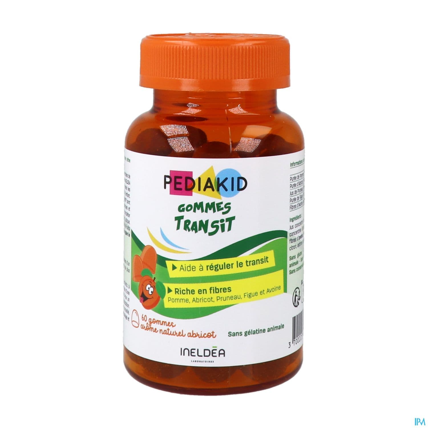 Ineldea Pediakid Gommes Transit Domes Abricot 60