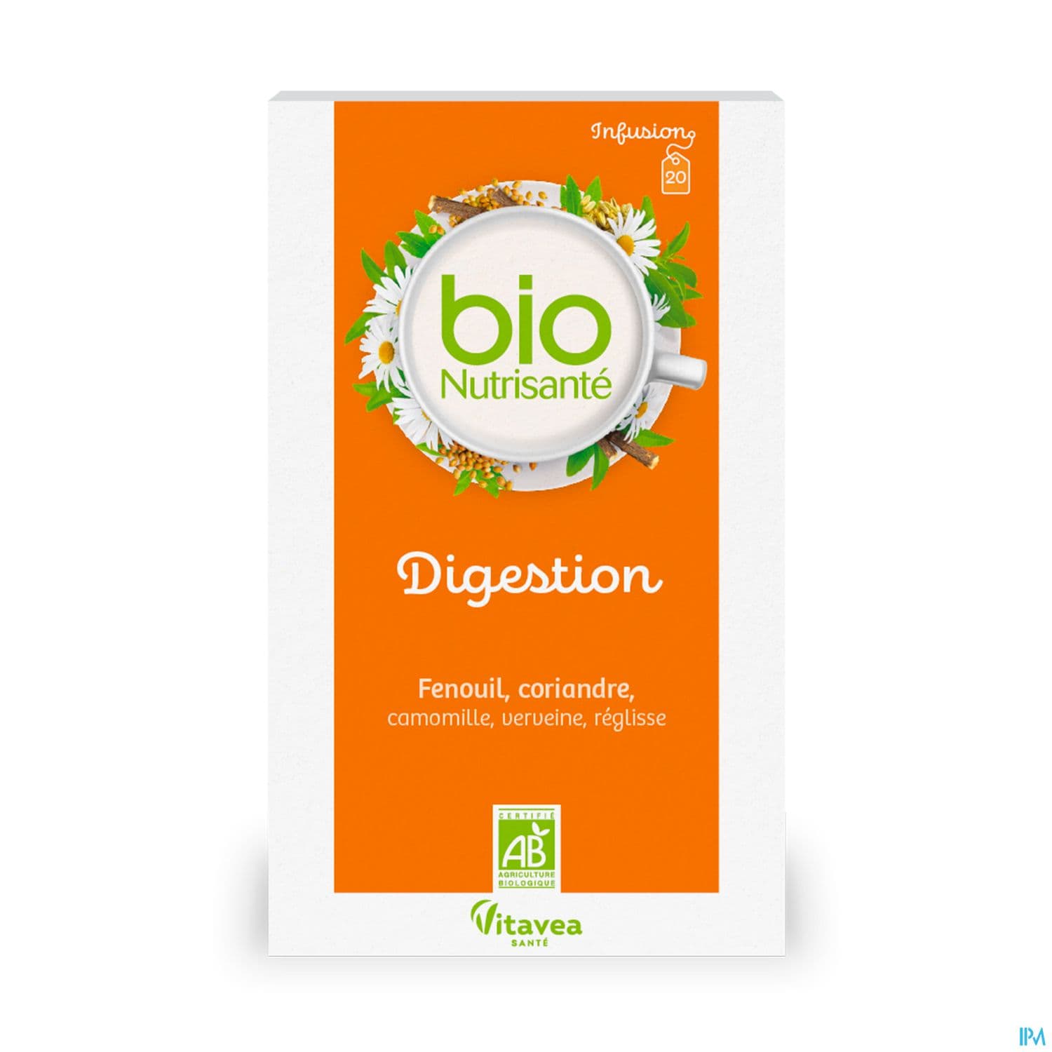 Vitavea Bionutrisante Infusion Froide Digestion Sachet 20