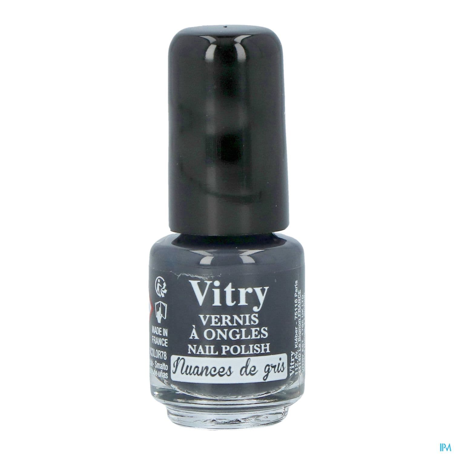 VITRY MINI VERNIS NUANCE GRIS 4ML