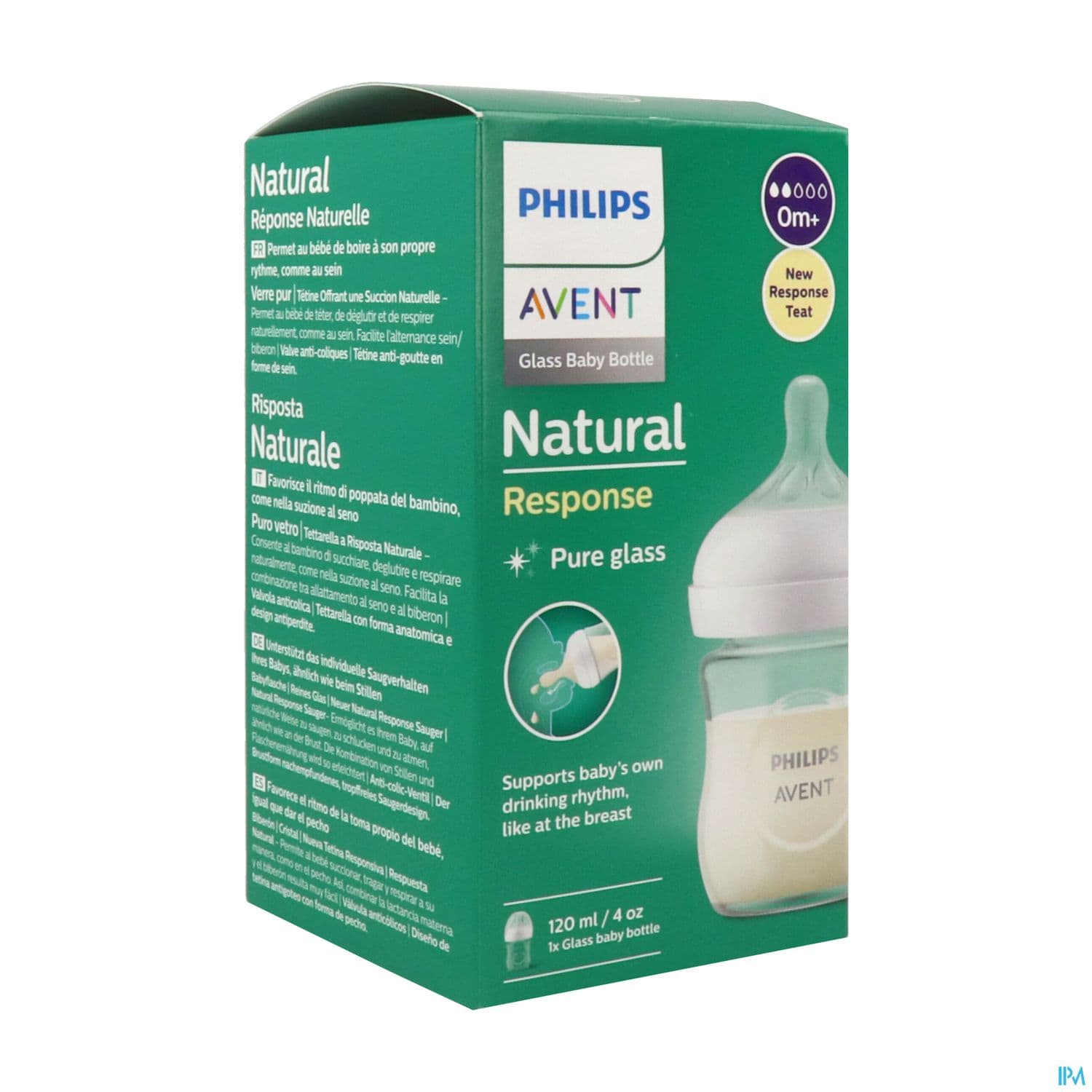Avent Biberon Natural Response Verre 120ml