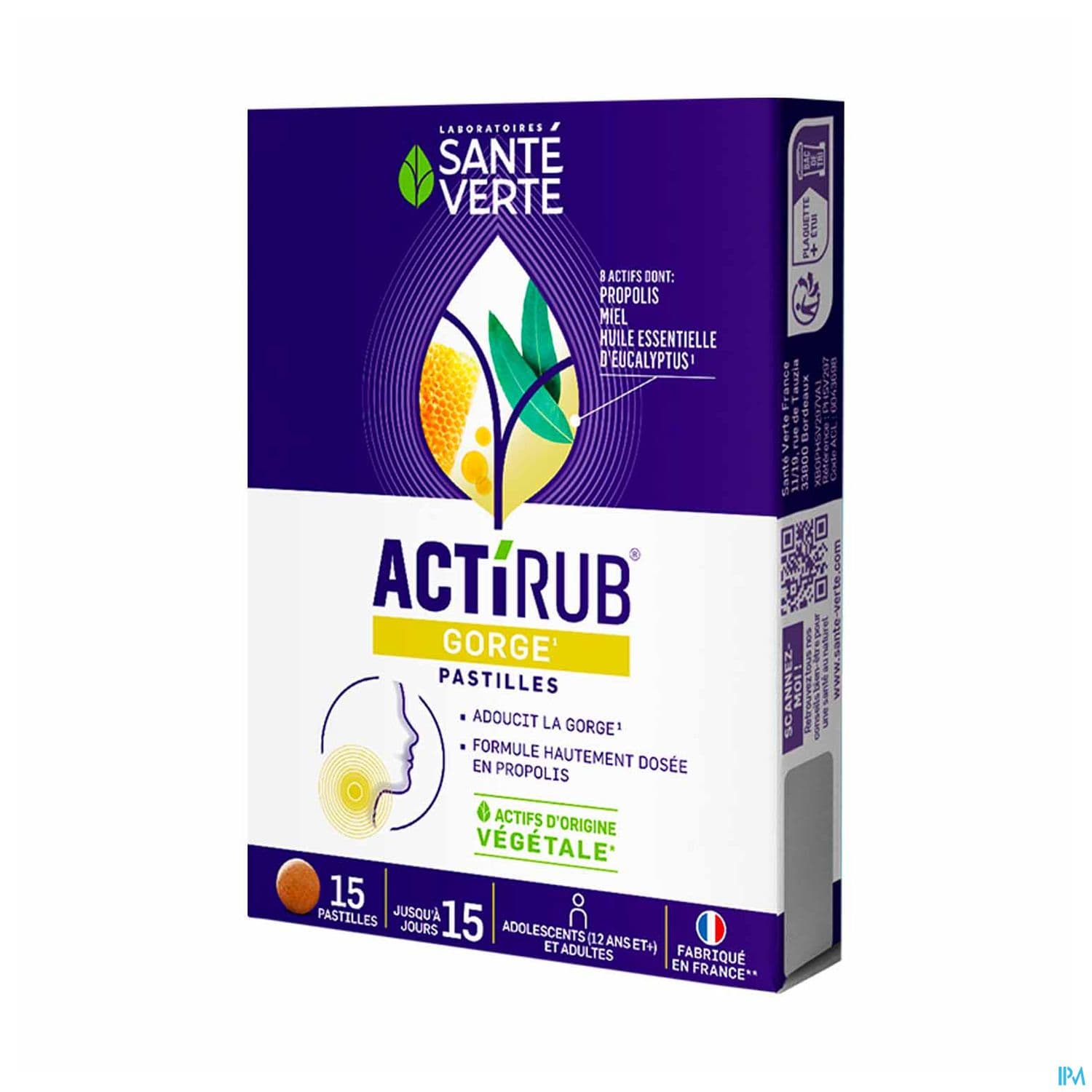 Sante Verte Actirub Pastille 15