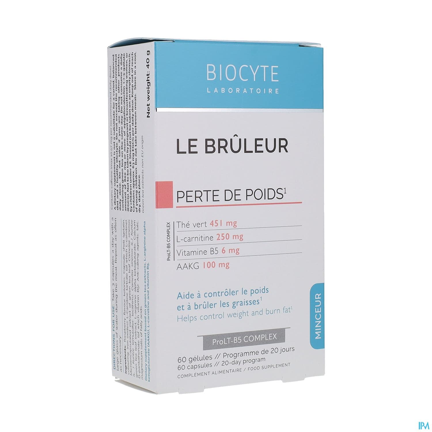 BIOCYTE LE BRULEUR GELUL 60