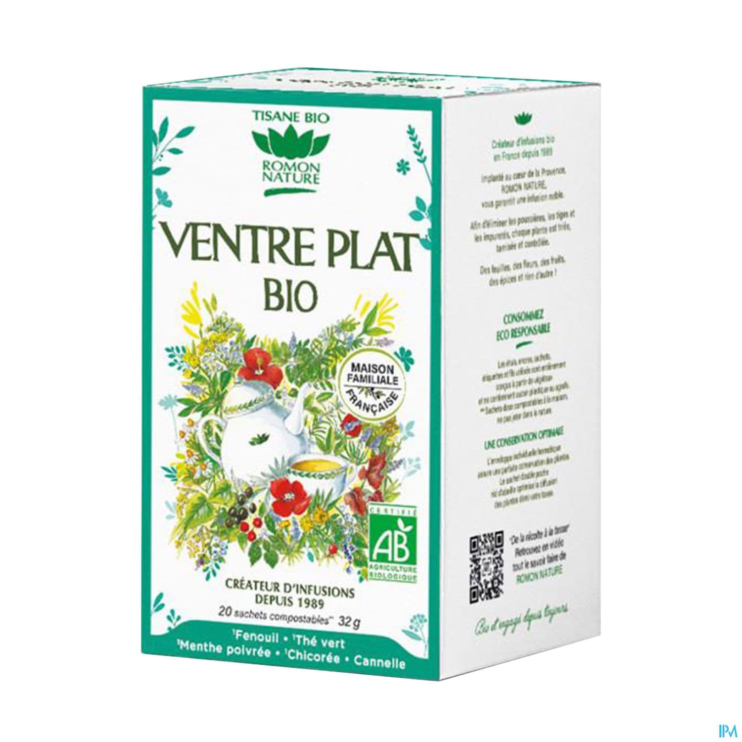 Romon Nature Complexes Ventre Plat Minceur Bio Infus 1g6 20