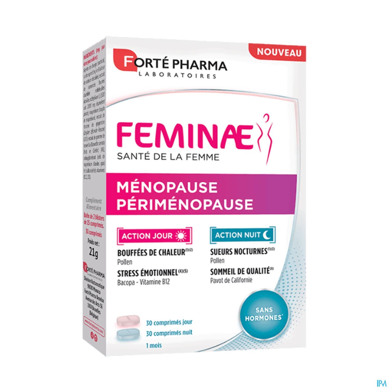 Forte Pharma Feminae Menopause Perimenopause Comprime 60
