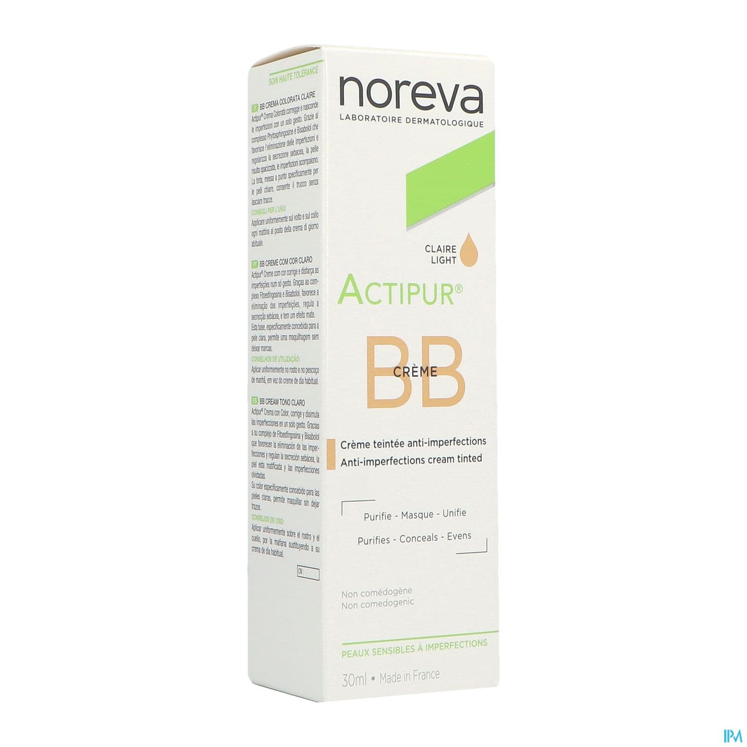 Actipur Bb Creme Antiimperfection Claire 30ml