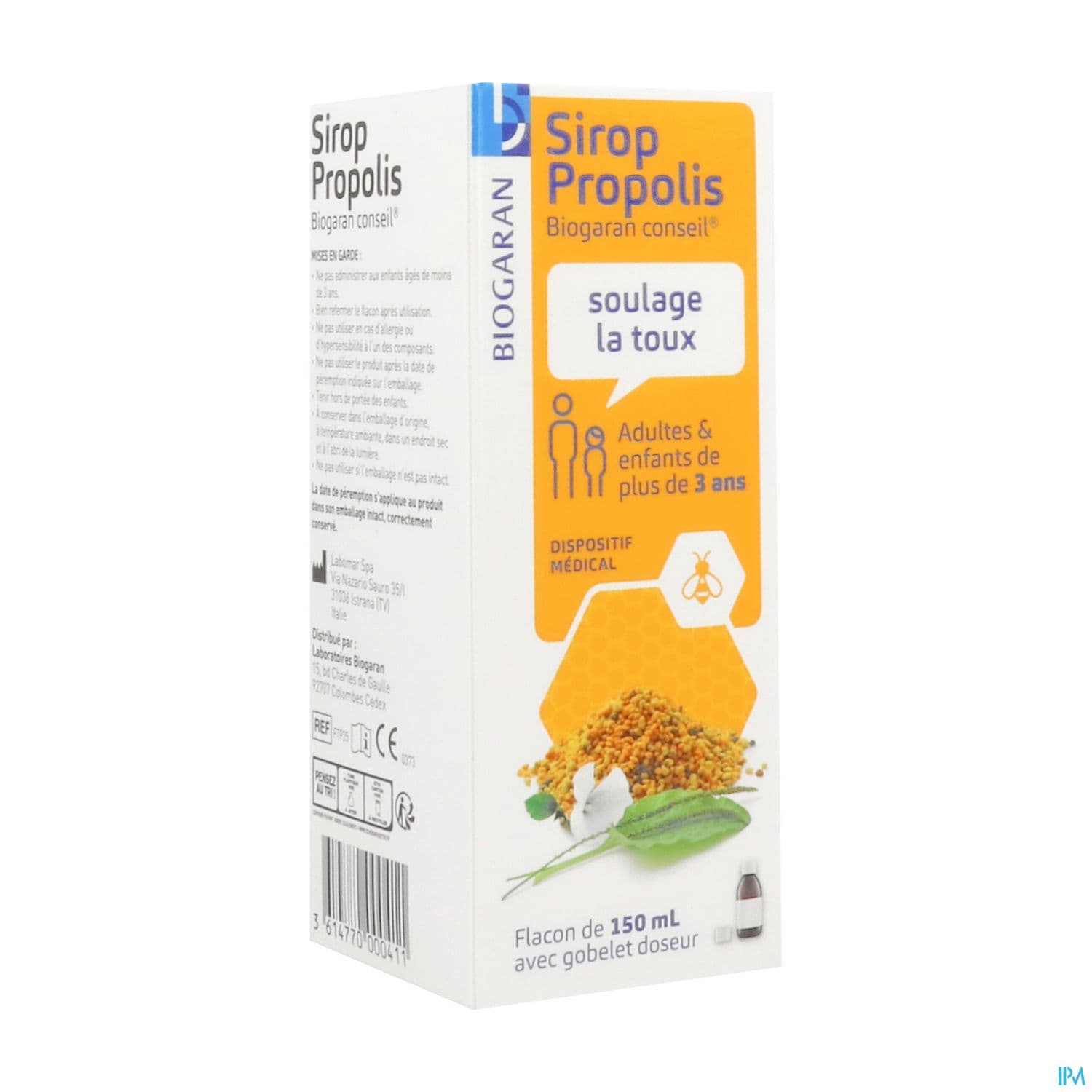 Sirop Propolis Biogaran Conseil 150ml