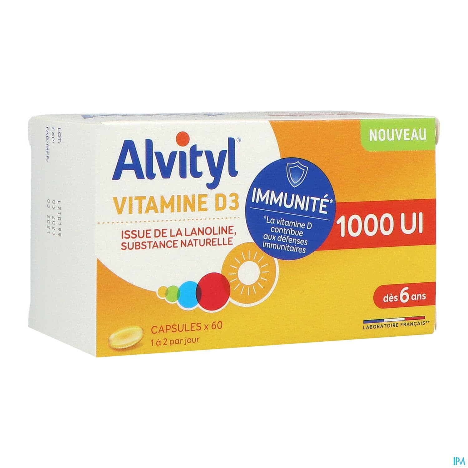 Alvityl Vitamine D3 Capsule 60