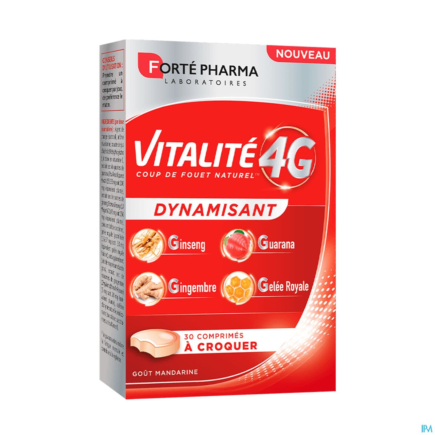 Forte Pharma Vitalite 4g A Croquer Comprime A Croquer 30