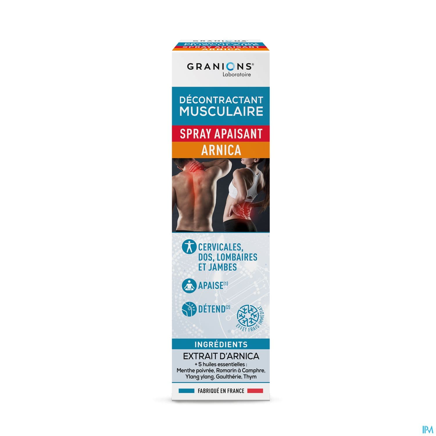 Granions Decontractant Musculaire Spray 10ml — Pharmacie Villenave Rocade