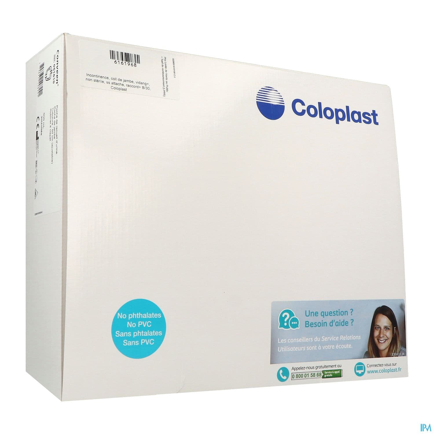 CONVEEN P URIN VID 500ML 50CM 30 — Grande Pharmacie de la Rode