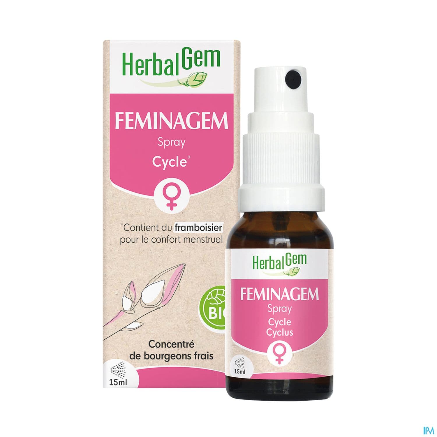 Herbalgem Feminagem Gc21 Cycle Feminin Bio Spray 15ml