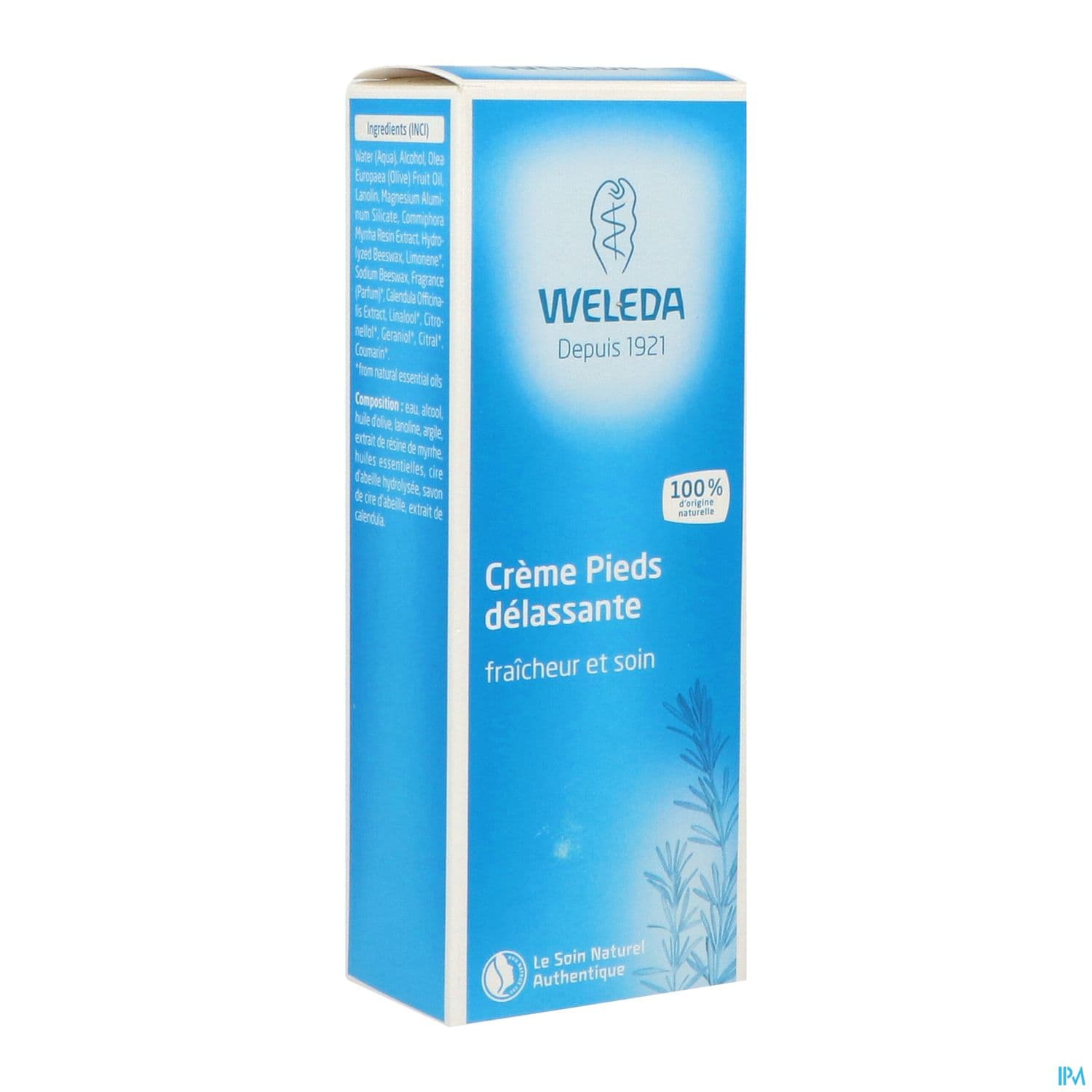 WELEDA CR PIED DELASSANTE 75ML — Pharmacie Cannes Riviera
